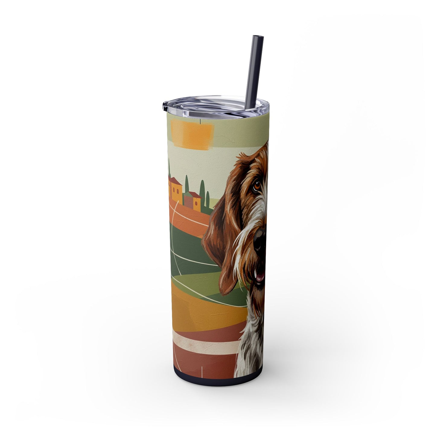 Spinone Italiano Tumbler with Straw, 20oz