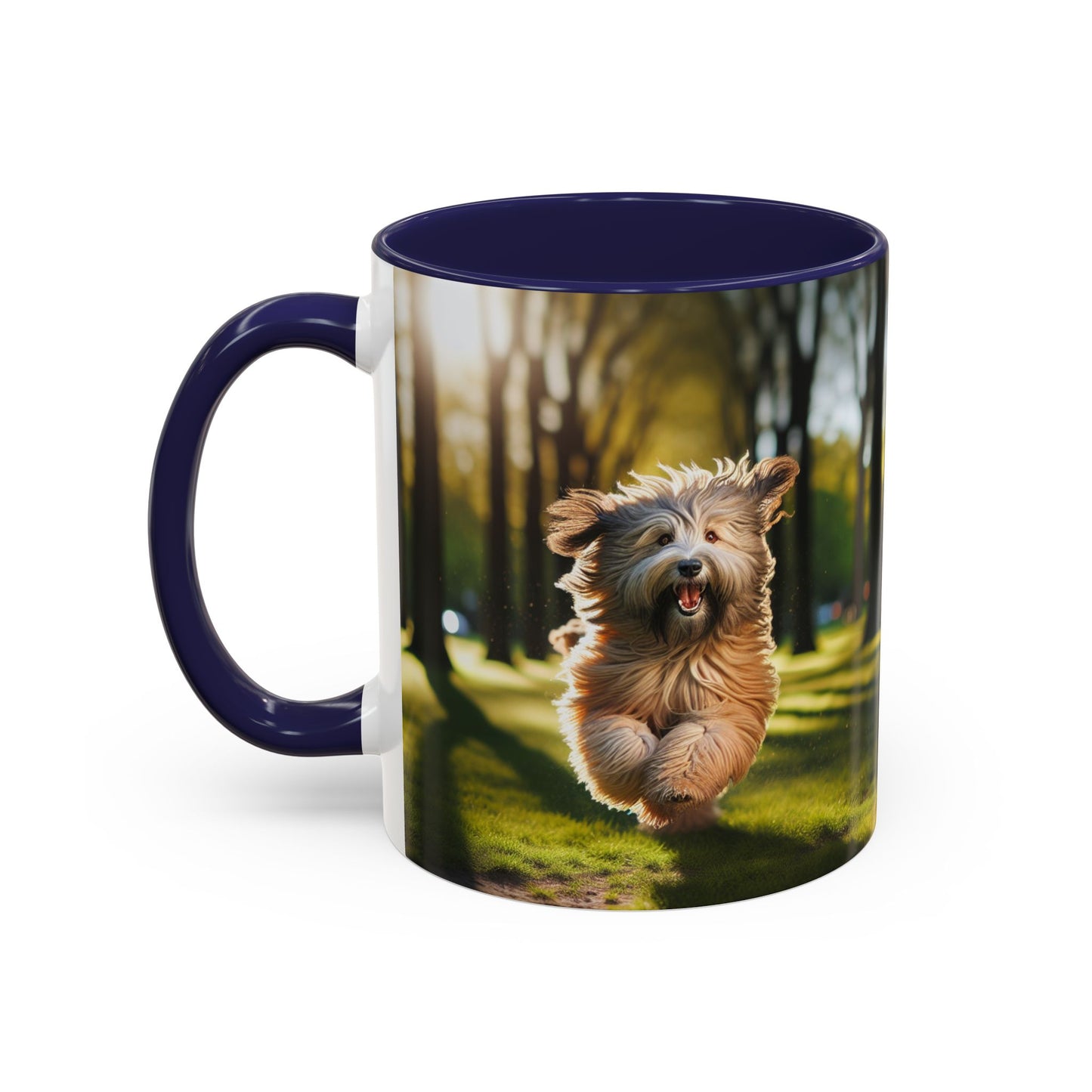 Polish Lowland Sheepdog Accent Coffee Mug - Perfect Gift for Dog Lovers