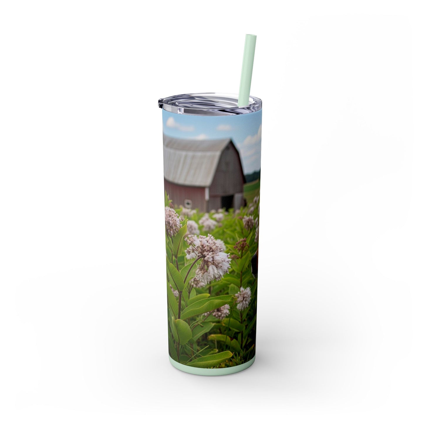 Rat Terrier Tumbler with Straw, 20oz