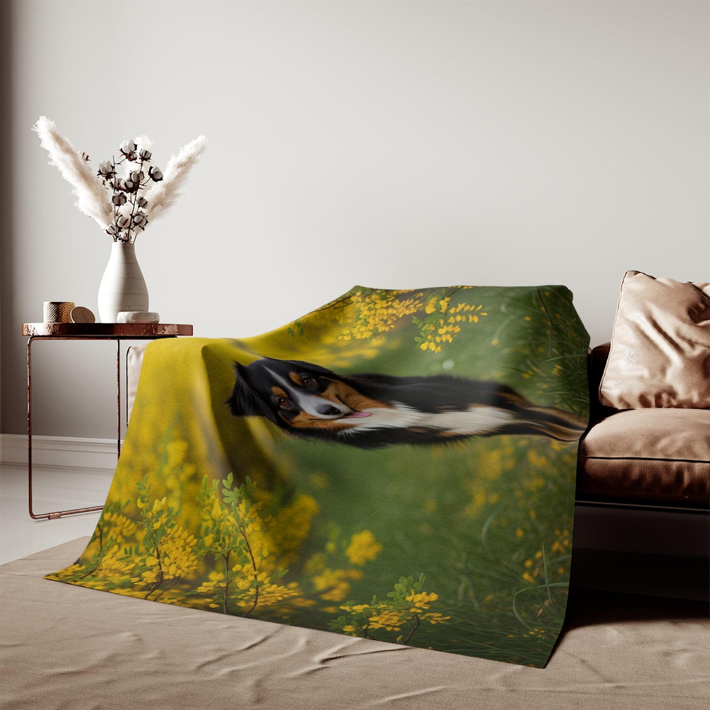 Australian Shepherd Sweatshirt Blanket
