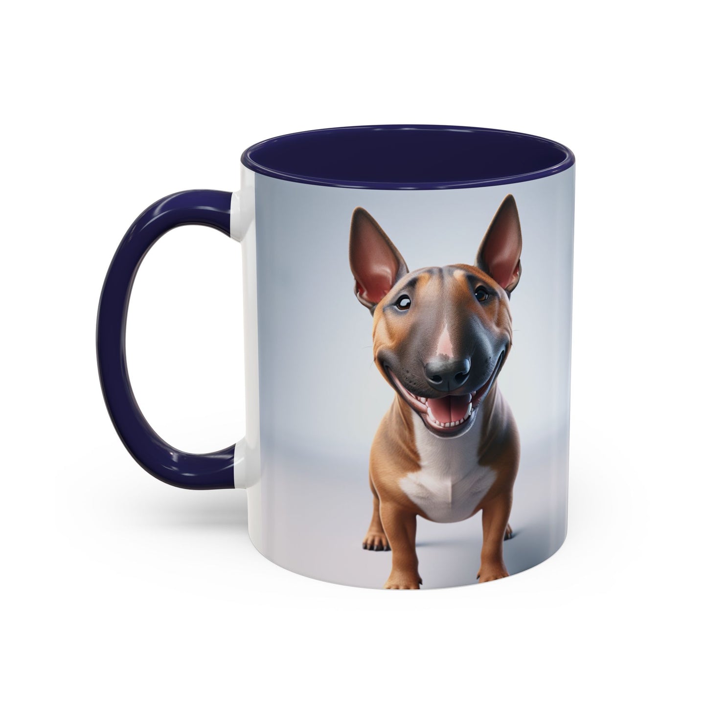 Miniature Bull Terrier Accent Coffee Mug - Perfect Gift for Dog Lovers