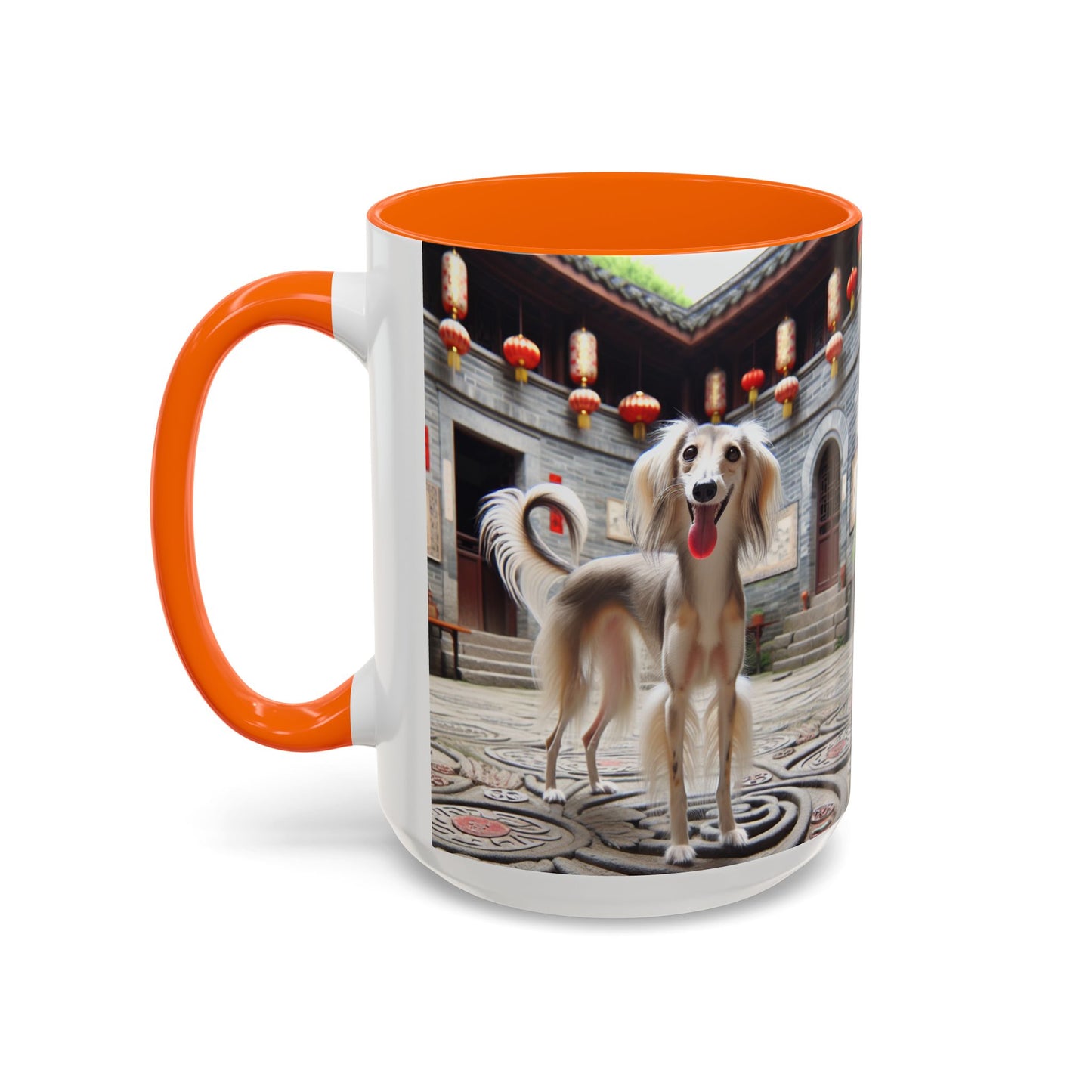 Chinese Saluki Accent Coffee Mug - Perfect Gift for Dog Lovers