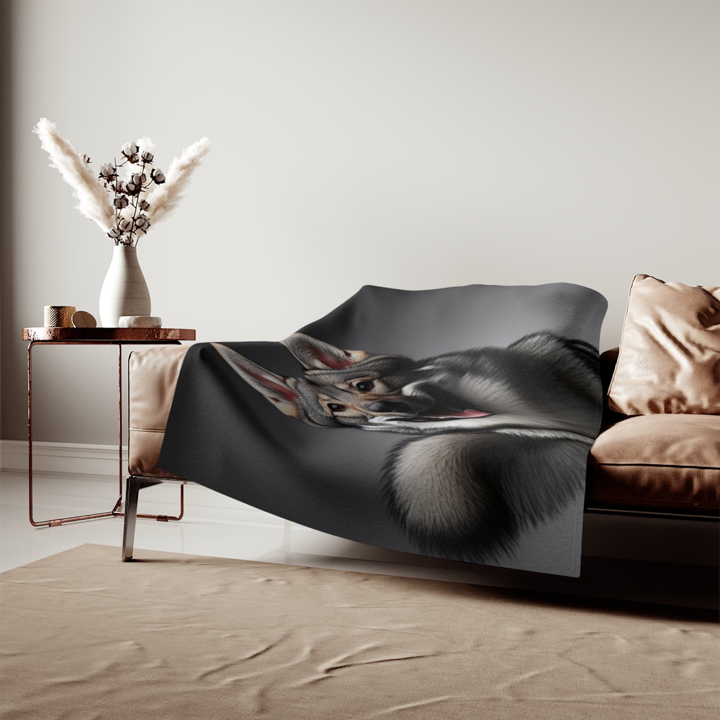 Czechoslovakian Vlcak Sweatshirt Blanket