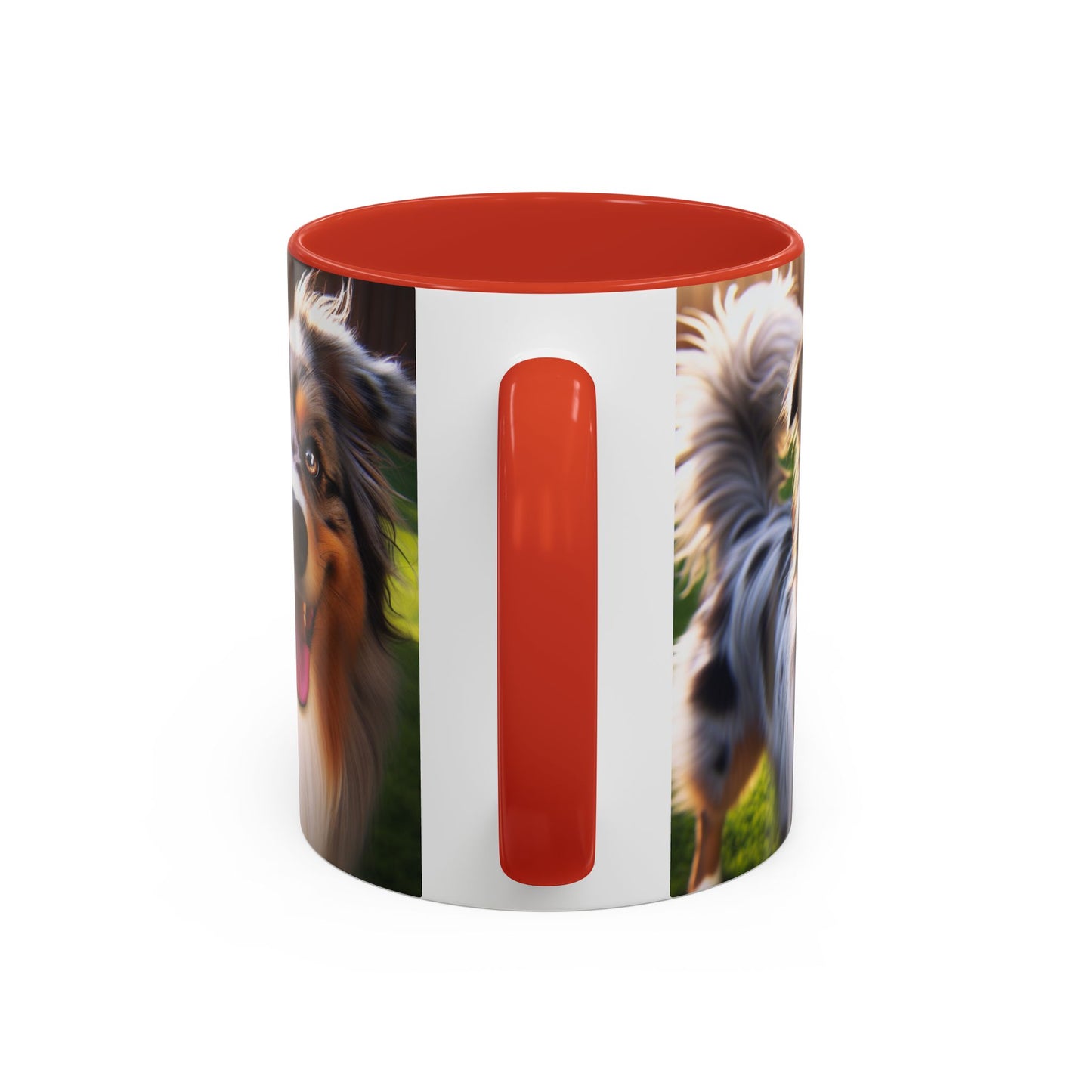 Australian Shepherd Accent Coffee Mug - Perfect Gift for Dog Lovers