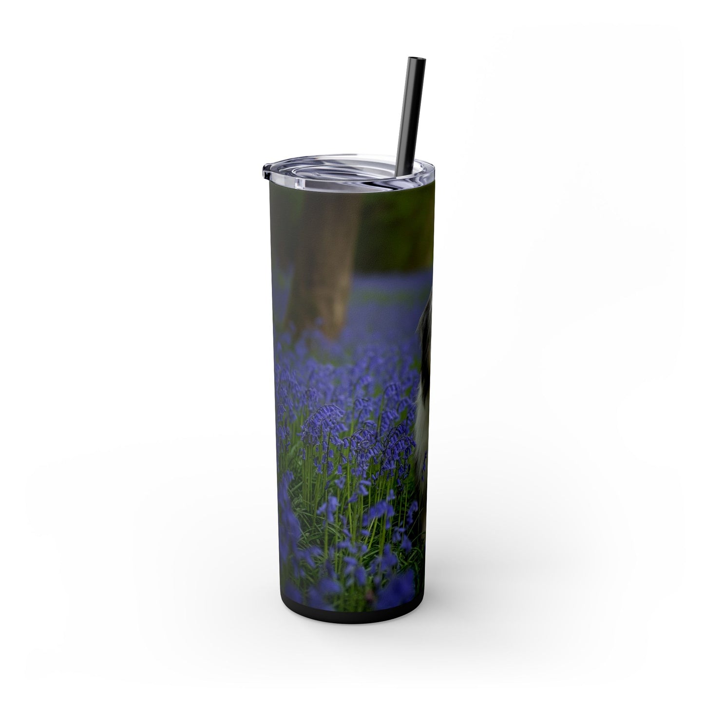 Bearded Collie Tumbler with Straw, 20oz