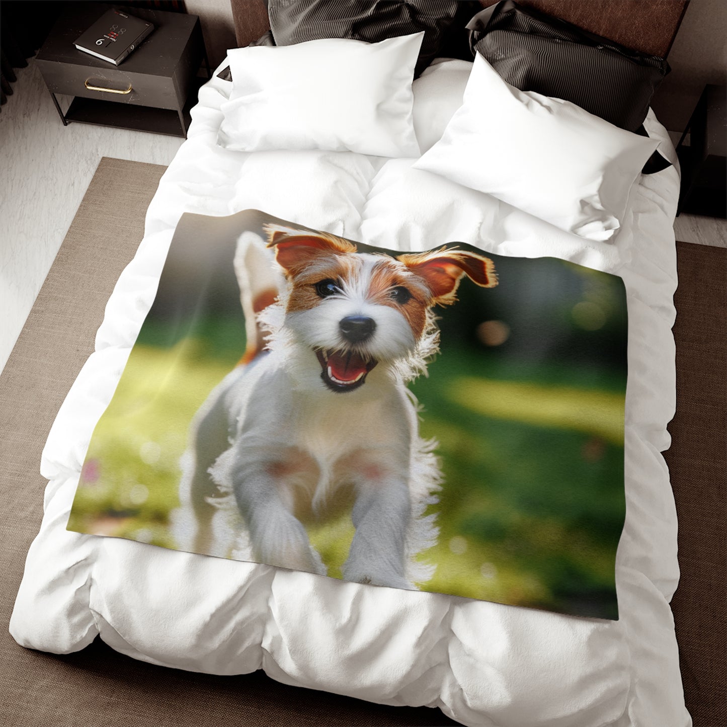 Parson Russell Terrier Sweatshirt Blanket