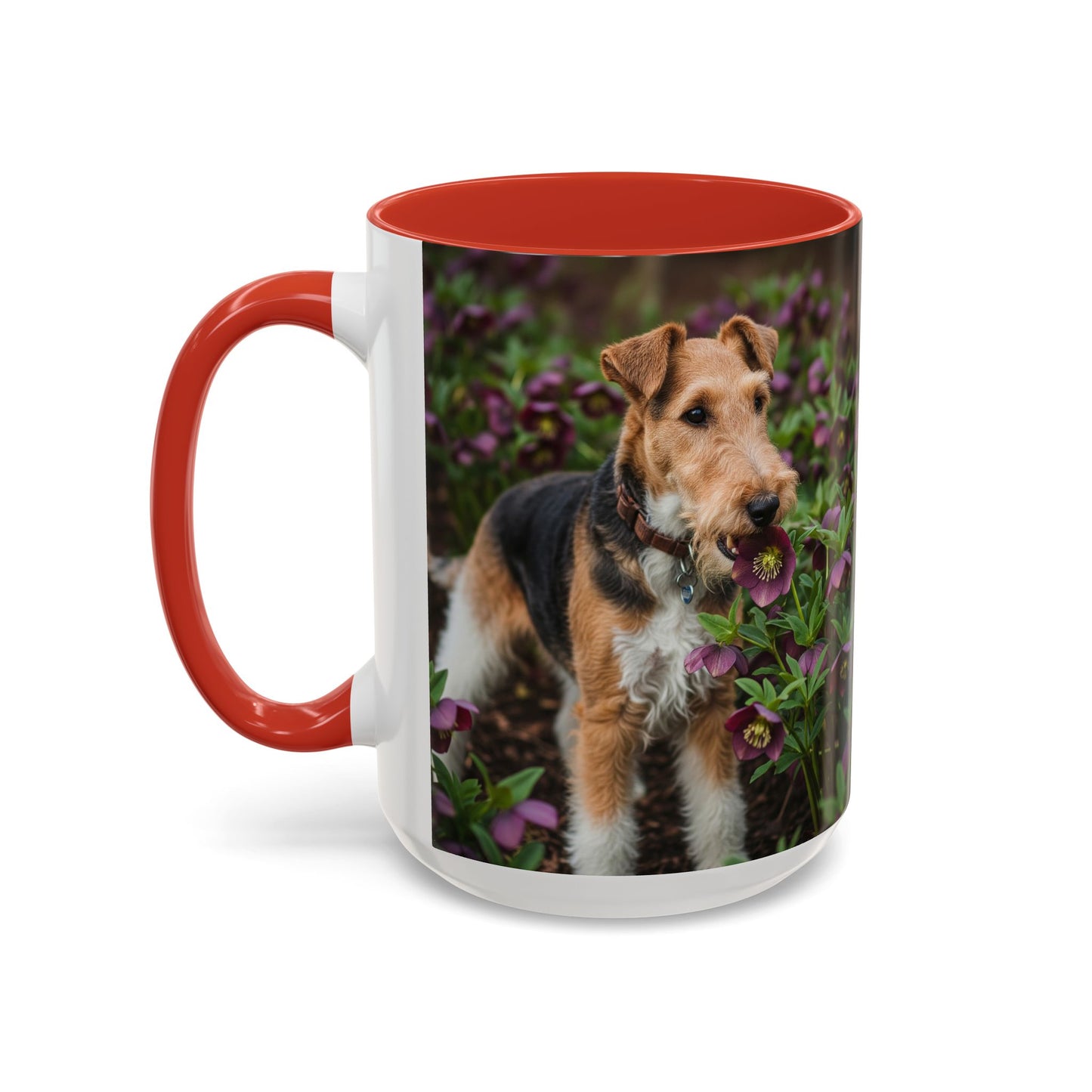 Wire Fox Terrier Accent Coffee Mug - Perfect Gift for Dog Lovers