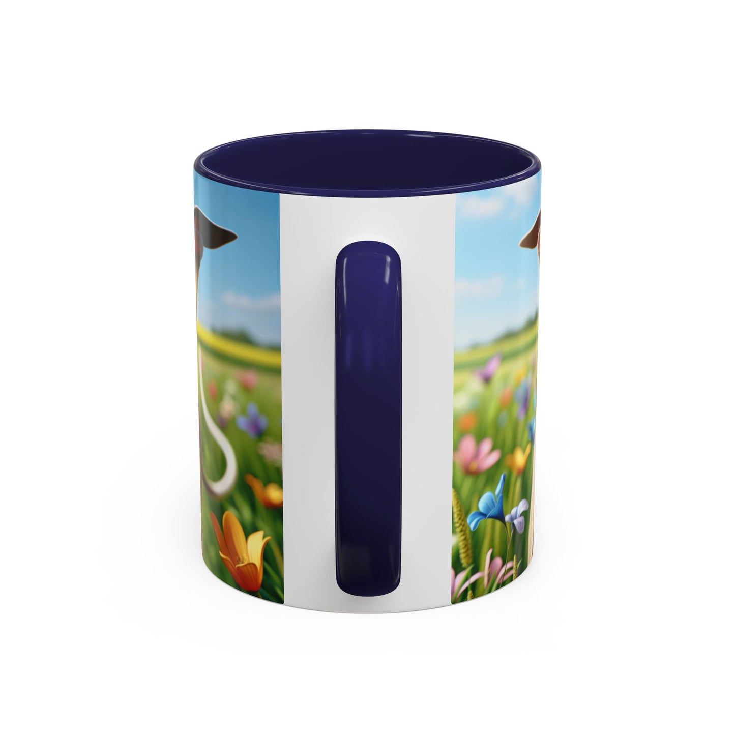 Whippet Accent Coffee Mug - Perfect Gift for Dog Lovers