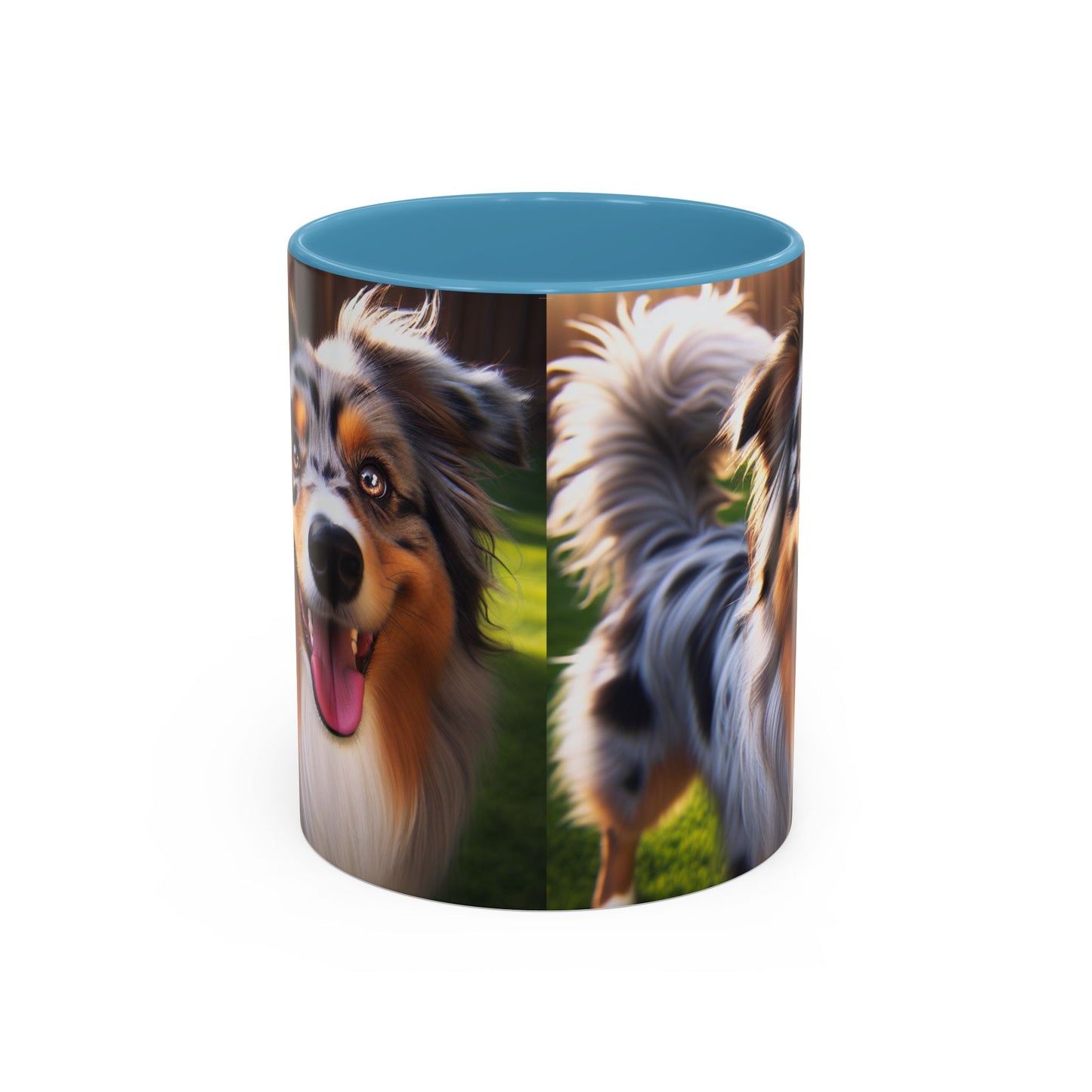 Australian Shepherd Accent Coffee Mug - Perfect Gift for Dog Lovers