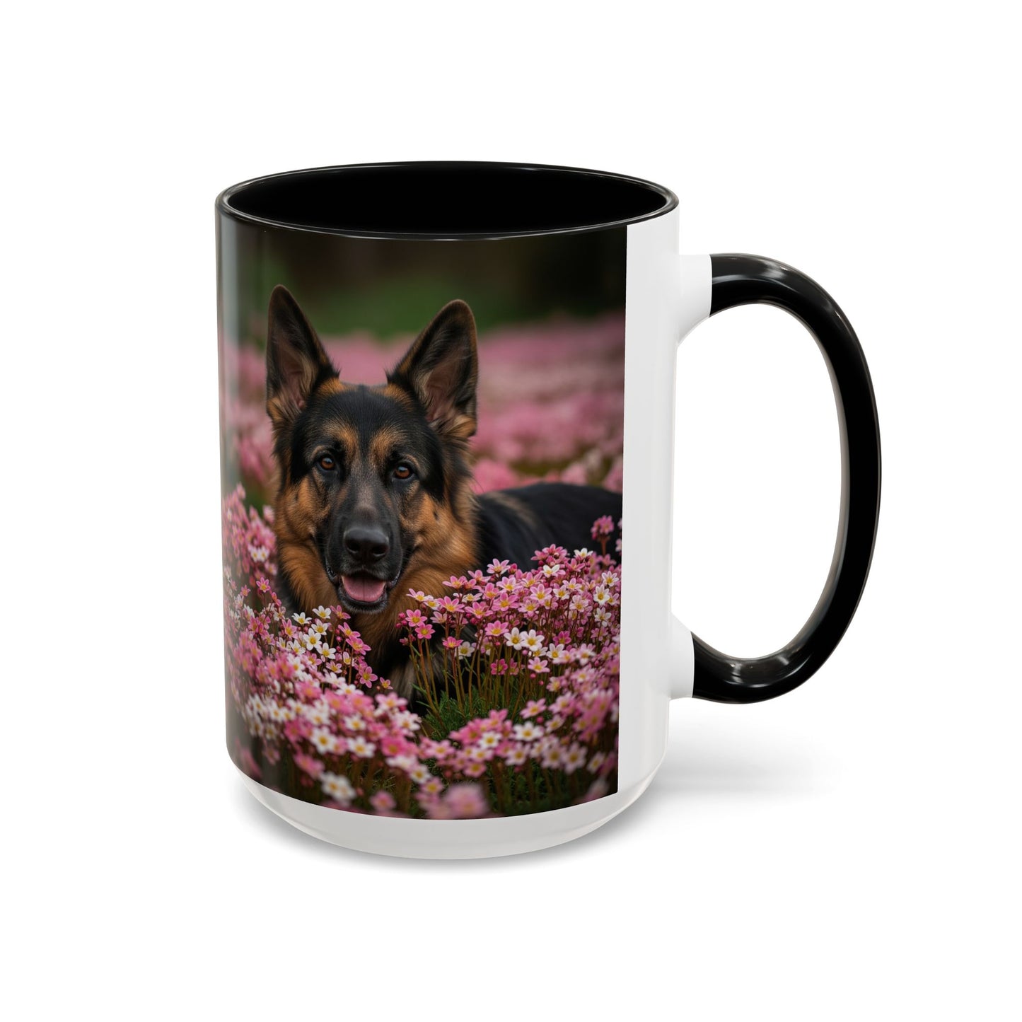 German Shepherd Accent Coffee Mug - Perfect Gift for Dog Lovers