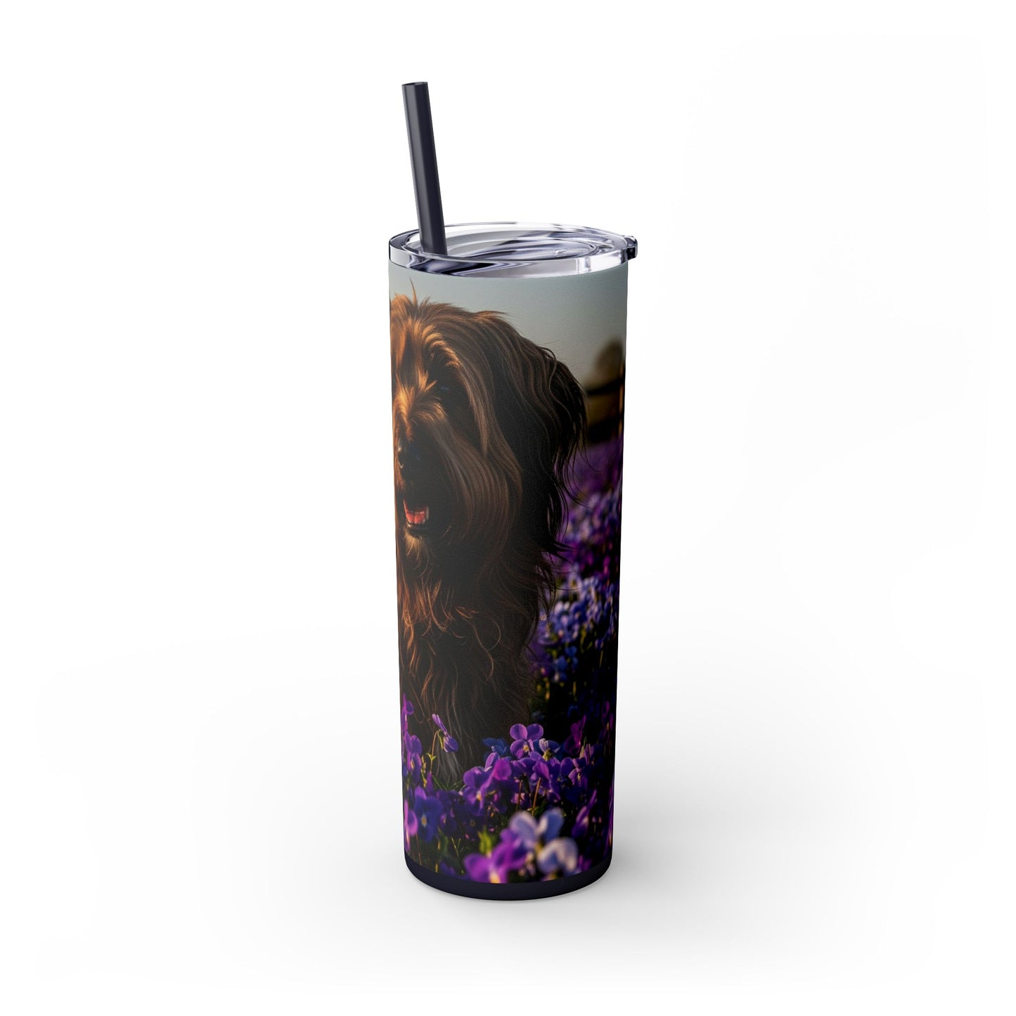 Briard Tumbler with Straw, 20oz