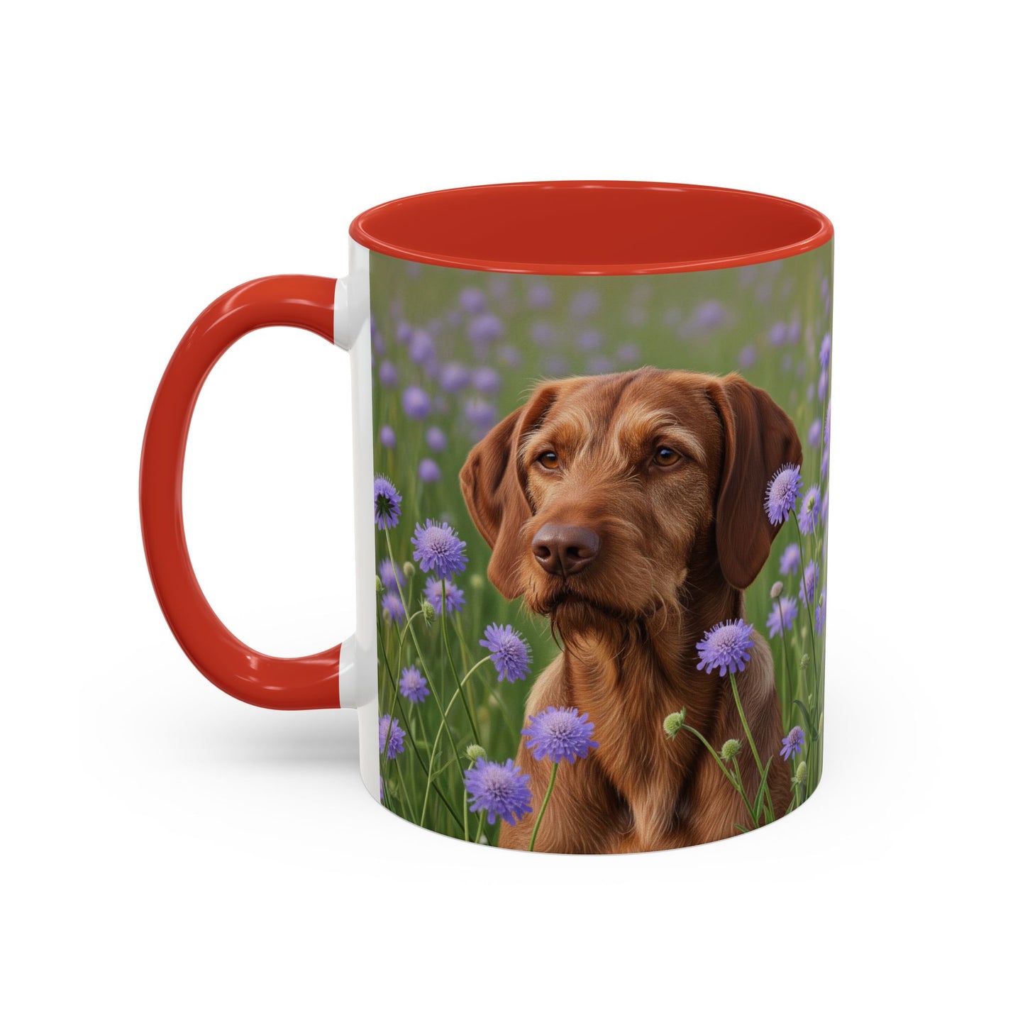 Hungarian Wirehaired Vizsla Accent Coffee Mug - Perfect Gift for Dog Lovers