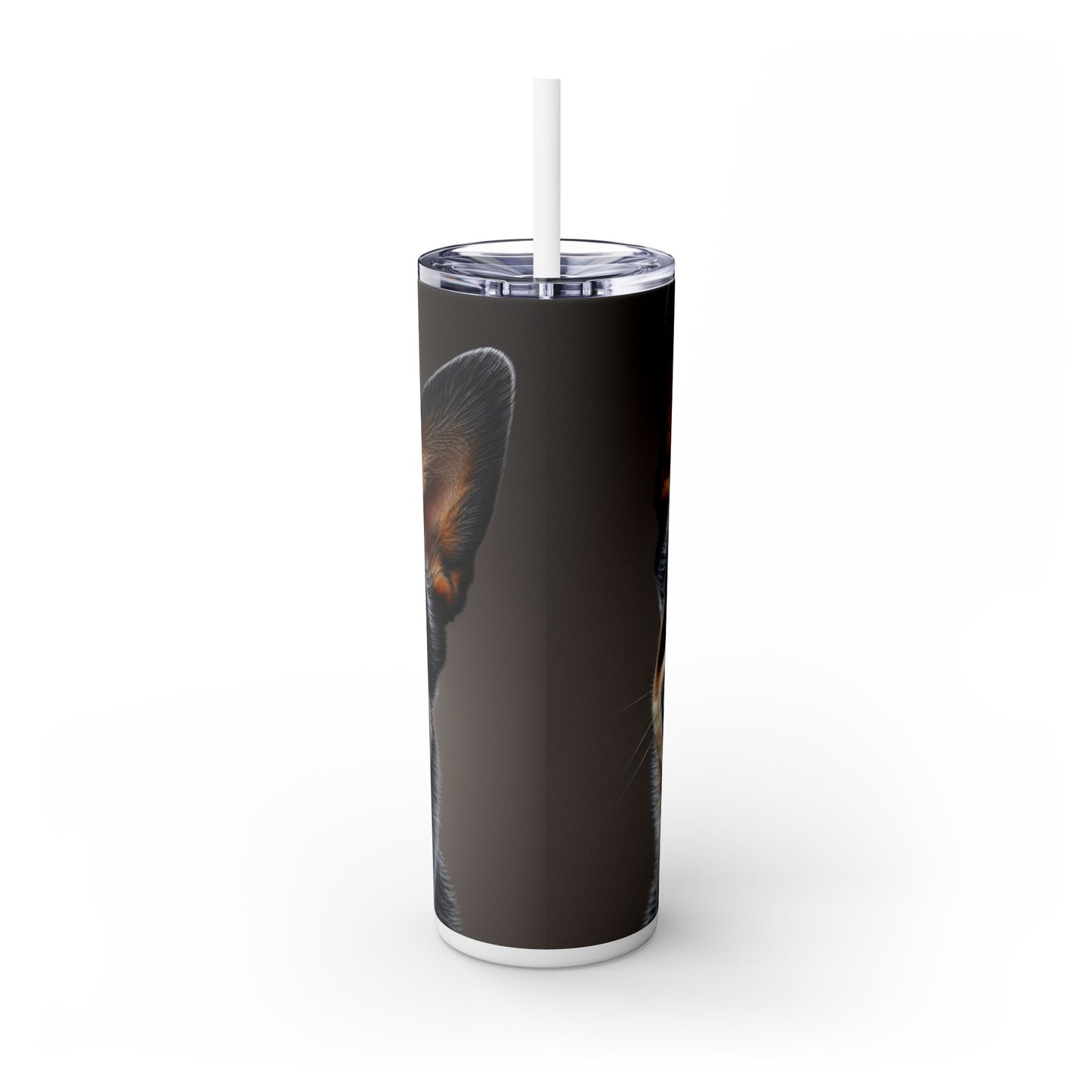 Australian Cattle Dog Tumbler with Straw, 20oz