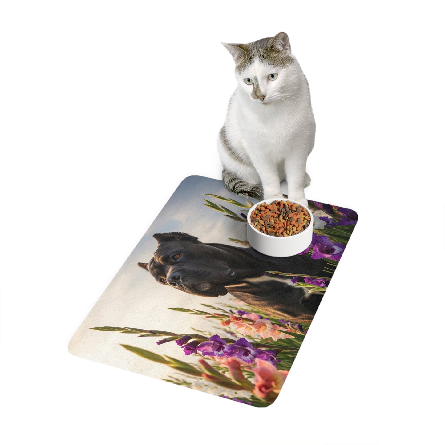 Pet Food Mat (12x18) - Cane Corso