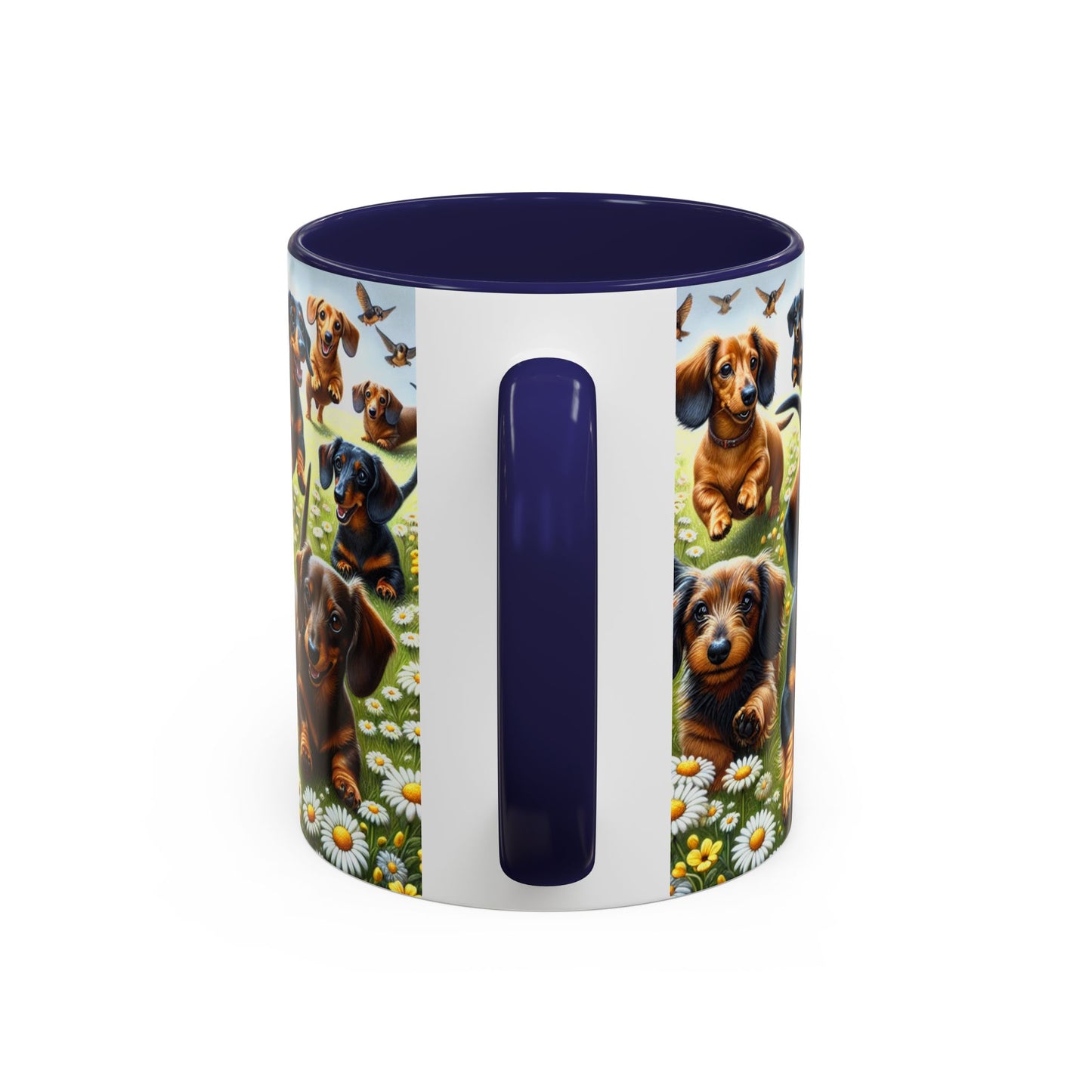 Dachshund Accent Coffee Mug - Perfect Gift for Dog Lovers