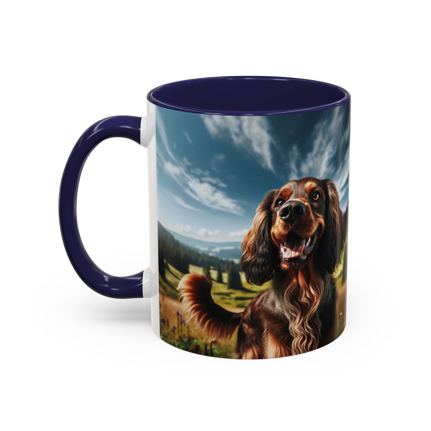 Deutscher Wachtelhund Accent Coffee Mug - Perfect Gift for Dog Lovers