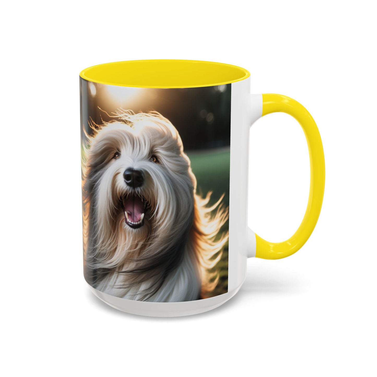 Bearded Collie Accent Coffee Mug - Perfect Gift for Dog Lovers
