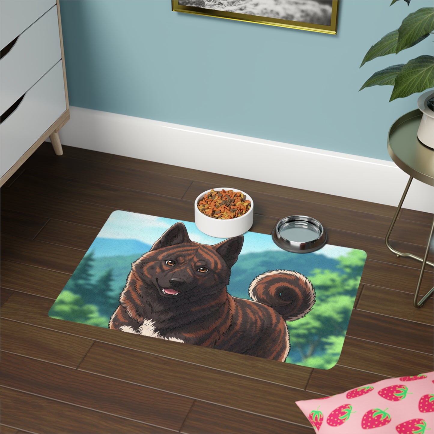 Pet Food Mat (12x18) - Kai Ken