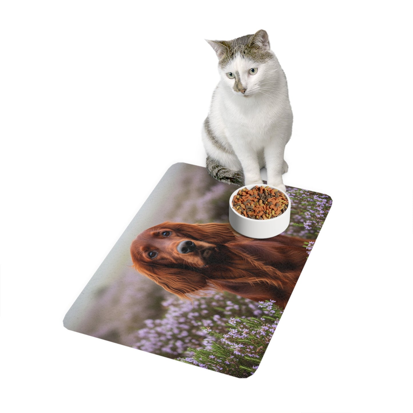 Pet Food Mat (12x18) - Irish Setter