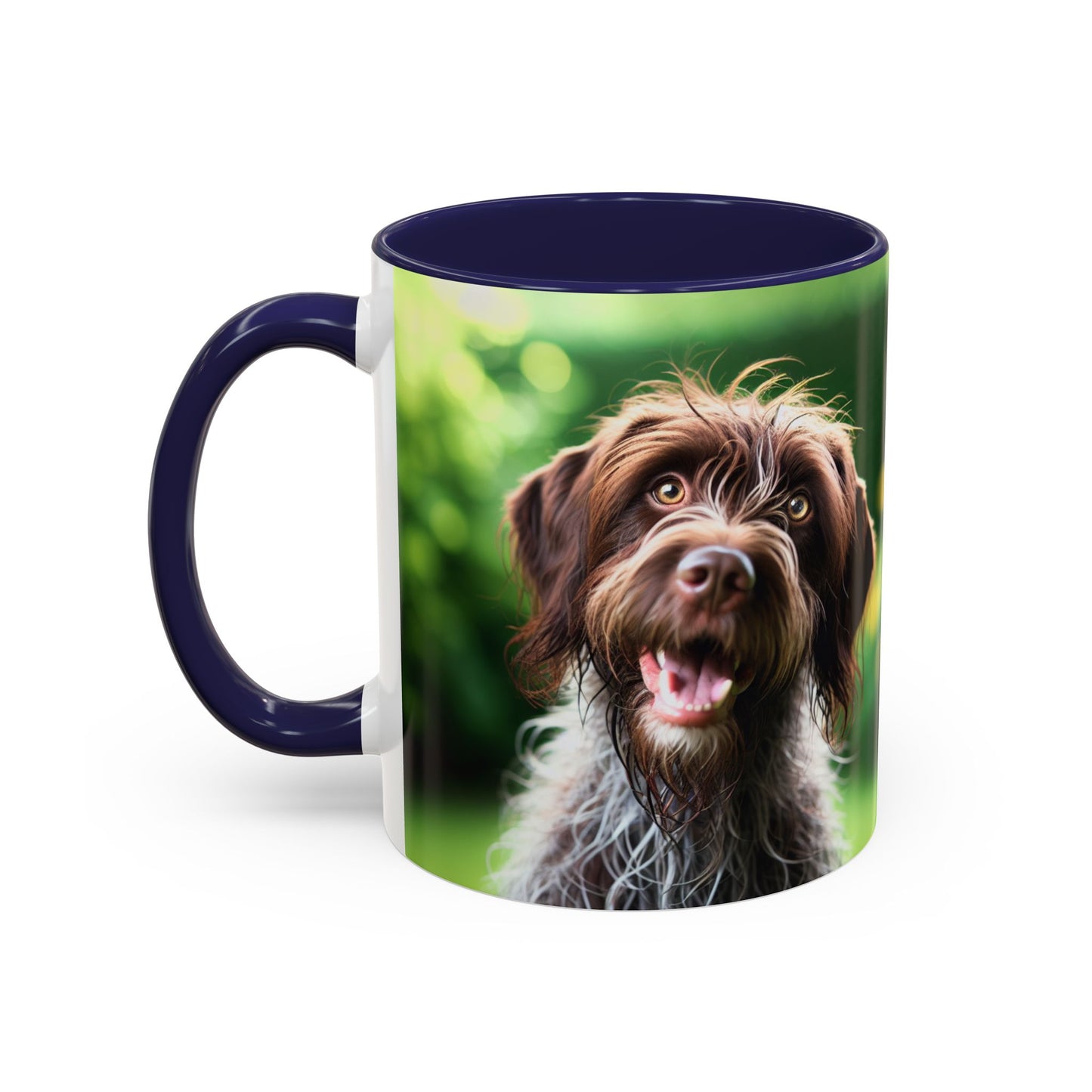 German Wirehaired Pointer Accent Coffee Mug - Perfect Gift for Dog Lovers