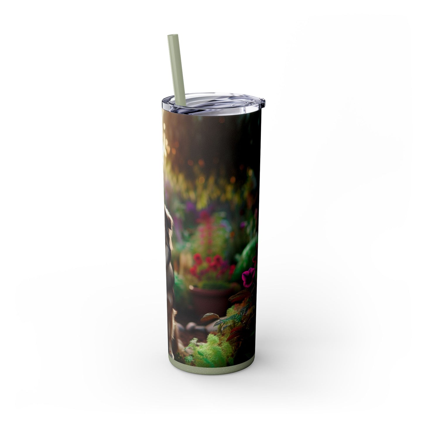 Peruvian Inca Orchid Tumbler with Straw, 20oz