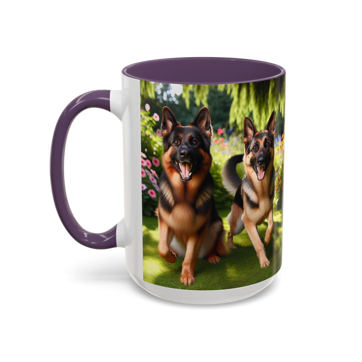 German Shepherd Accent Coffee Mug - Perfect Gift for Dog Lovers