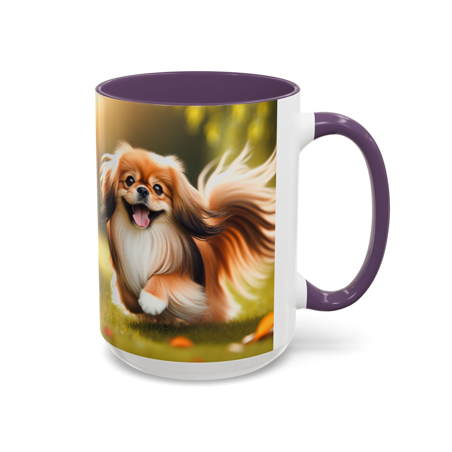 Tibetan Spaniel Accent Coffee Mug - Perfect Gift for Dog Lovers