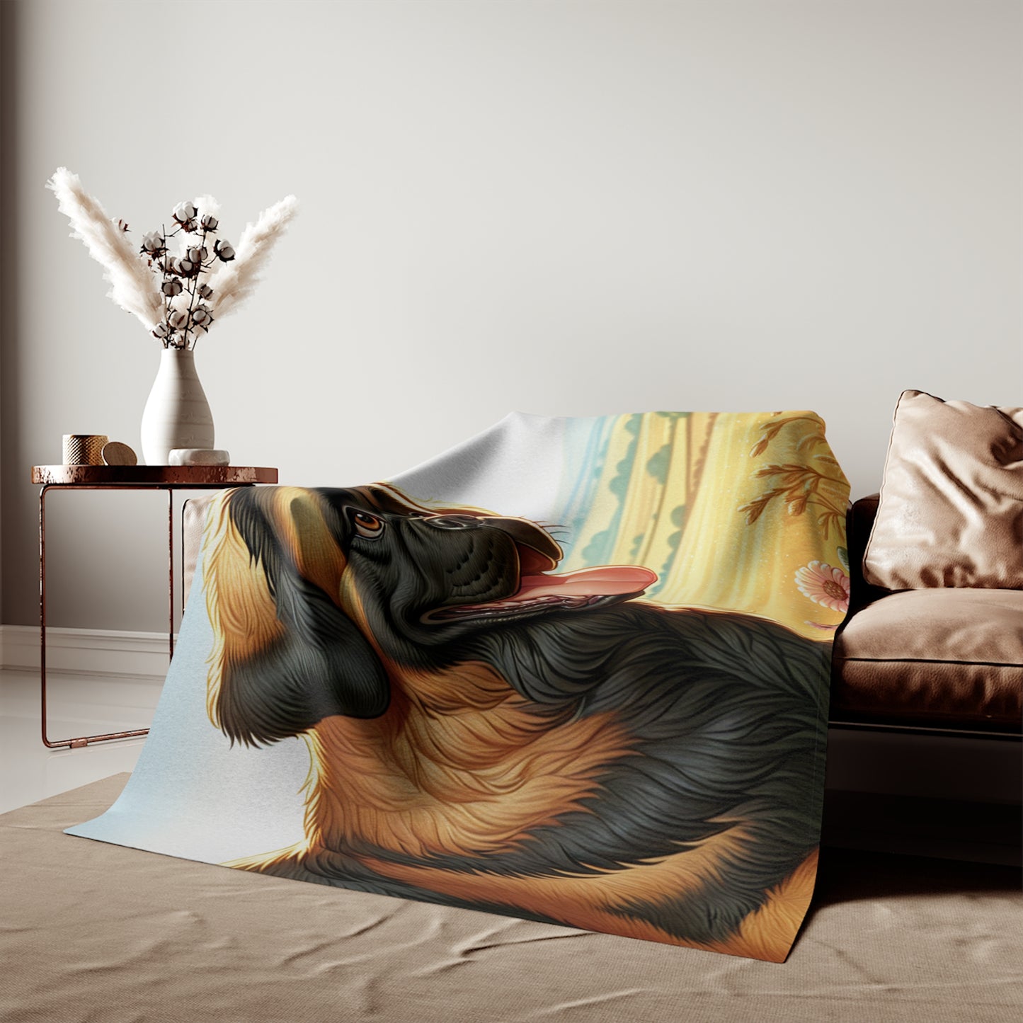 Spanish Mastiff Sweatshirt Blanket