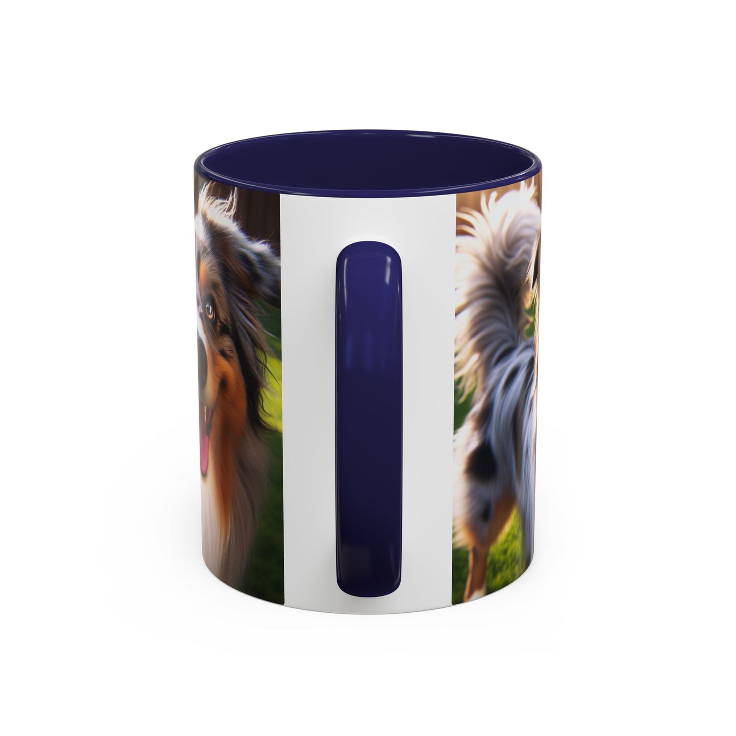Australian Shepherd Accent Coffee Mug - Perfect Gift for Dog Lovers
