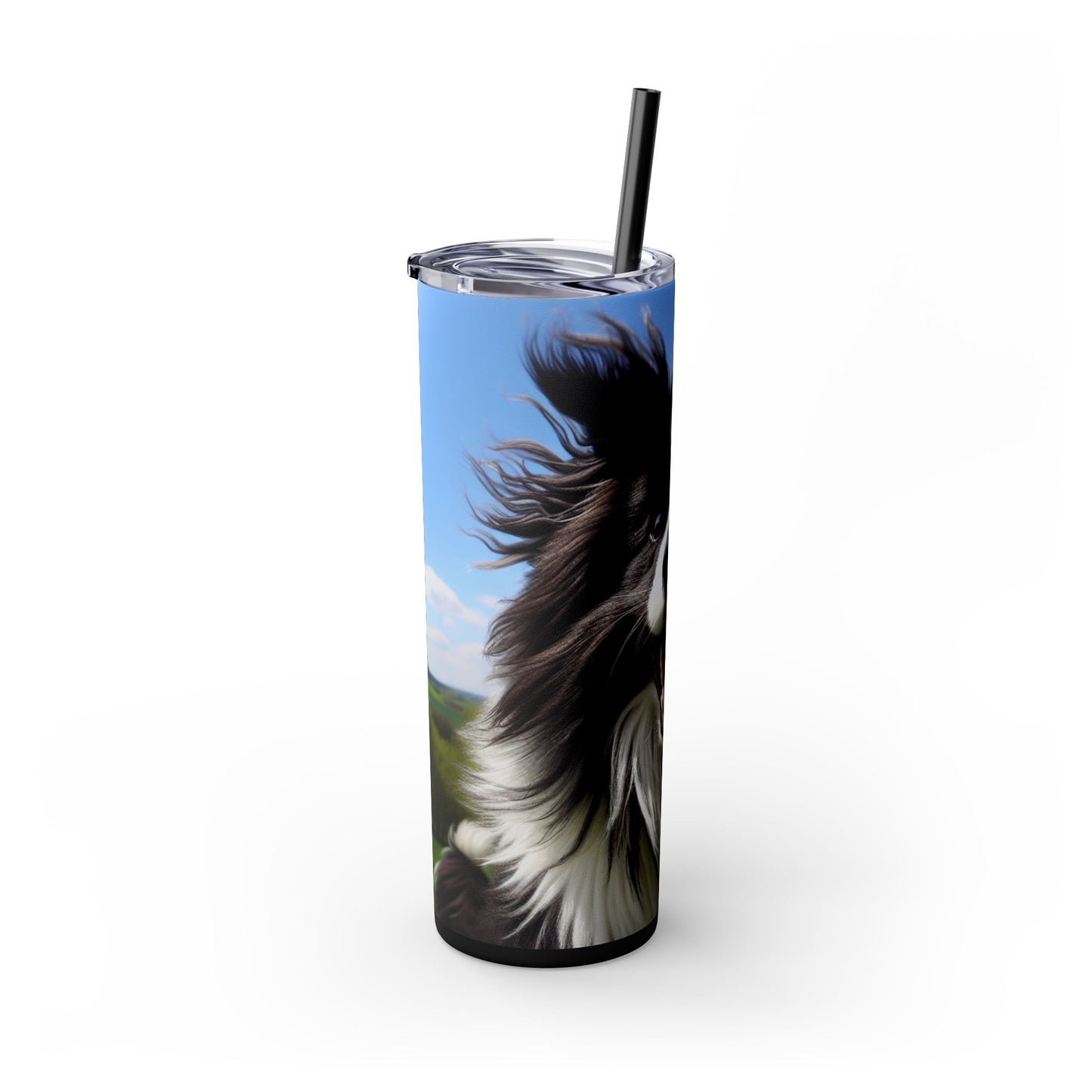 Portuguese Sheepdog Tumbler with Straw, 20oz