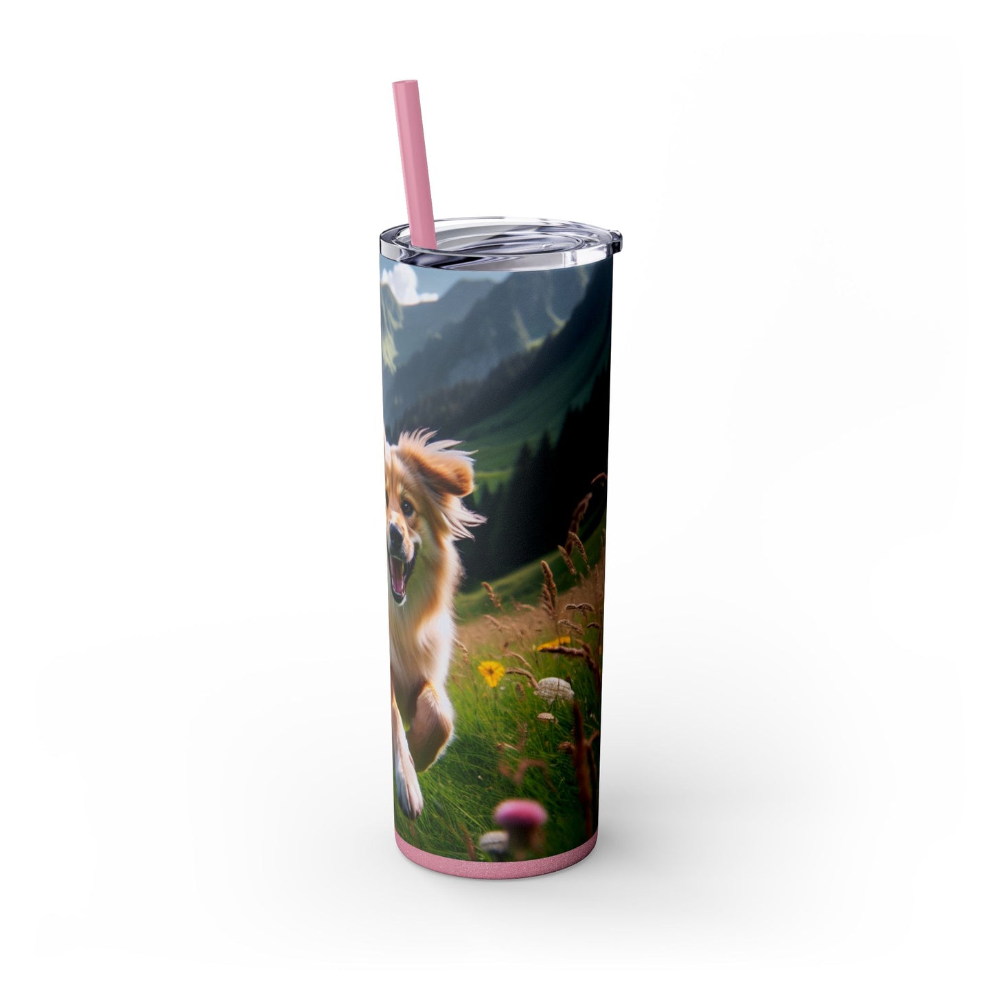 Romanian Carpathian Shepherd Tumbler with Straw, 20oz