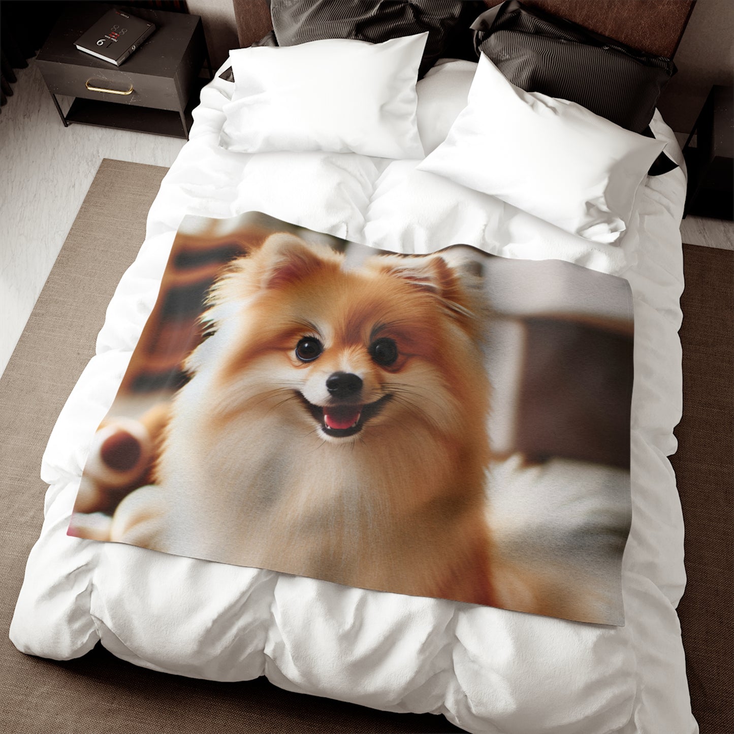 German Spitz Sweatshirt Blanket