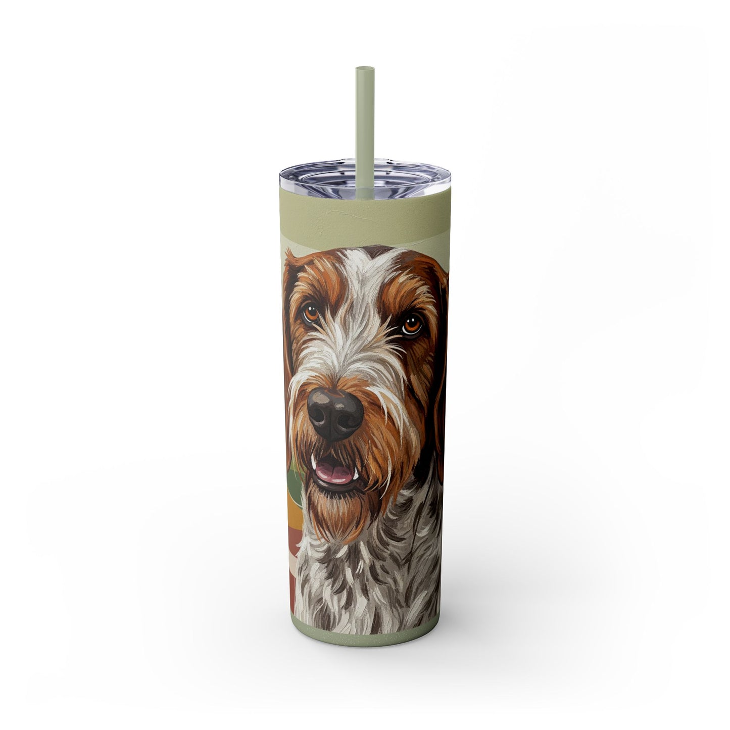 Spinone Italiano Tumbler with Straw, 20oz