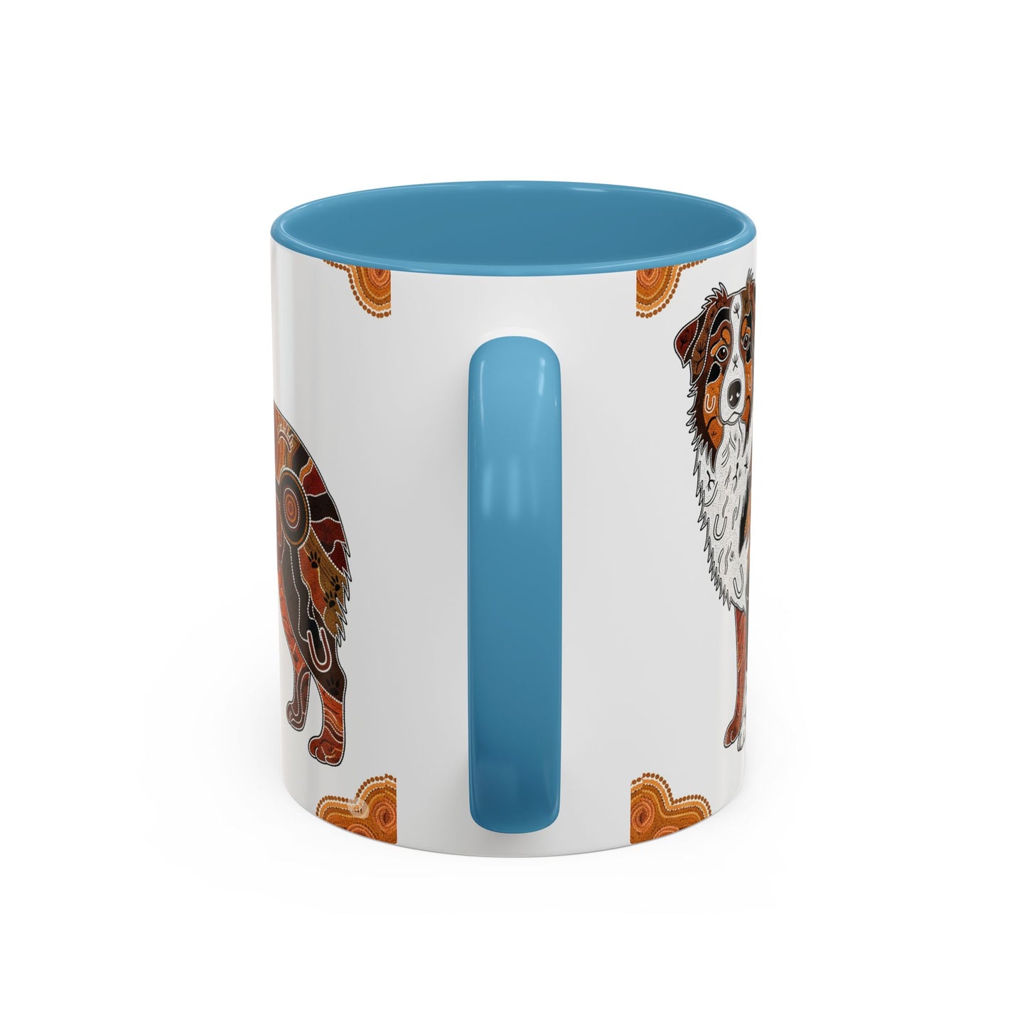 Australian Shepherd Accent Coffee Mug - Perfect Gift for Dog Lovers