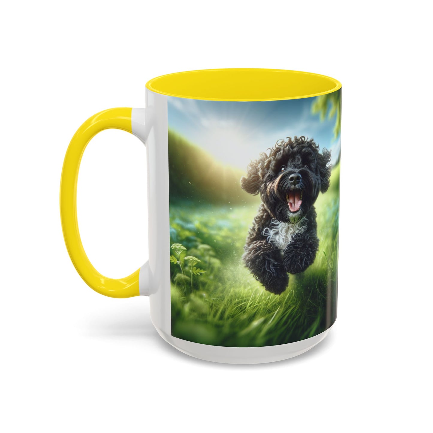 Portuguese Water Dog Accent Coffee Mug - Perfect Gift for Dog Lovers