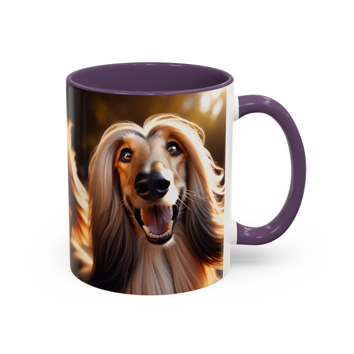 Afghan Hound Accent Coffee Mug - Perfect Gift for Dog Lovers