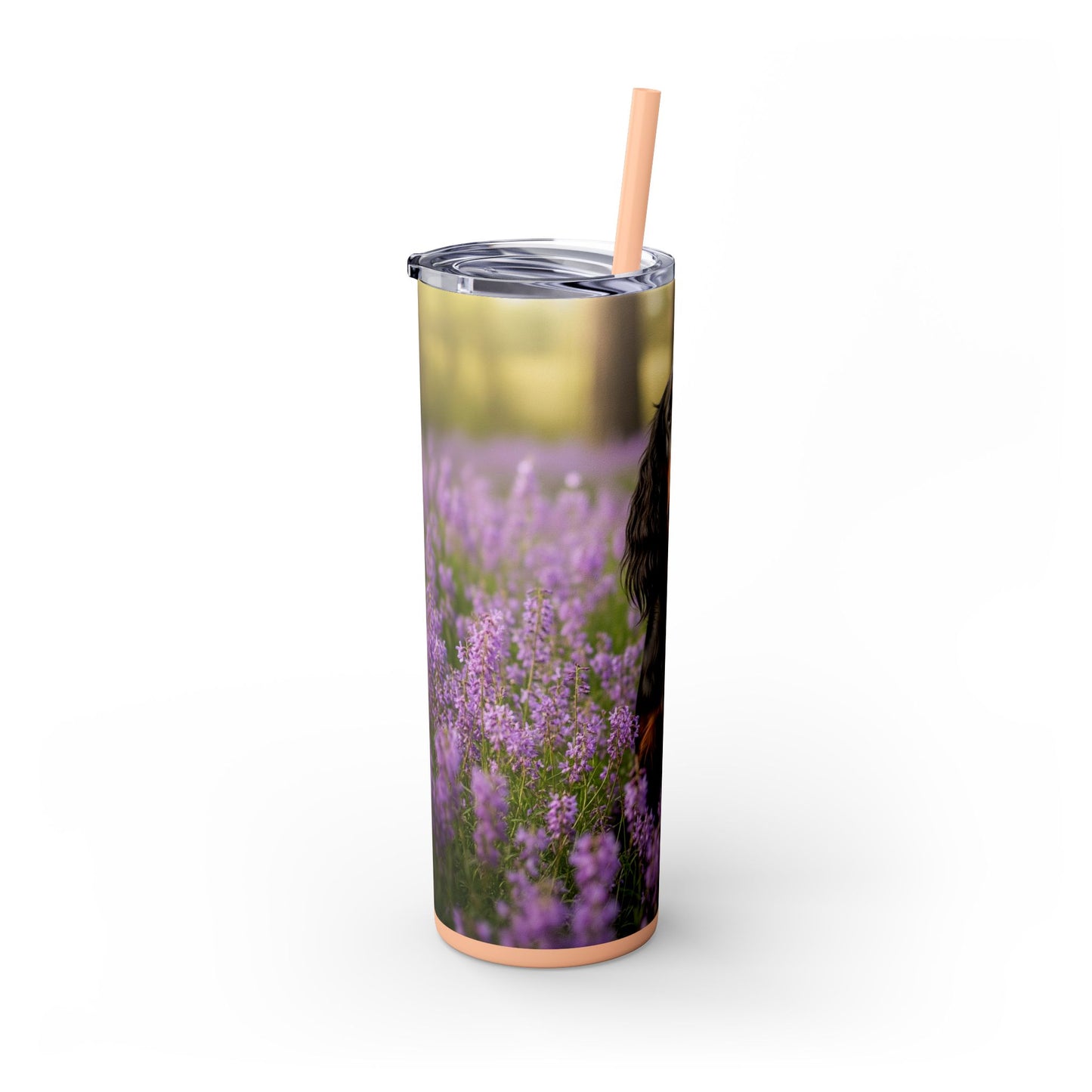 Gordon Setter Tumbler with Straw, 20oz