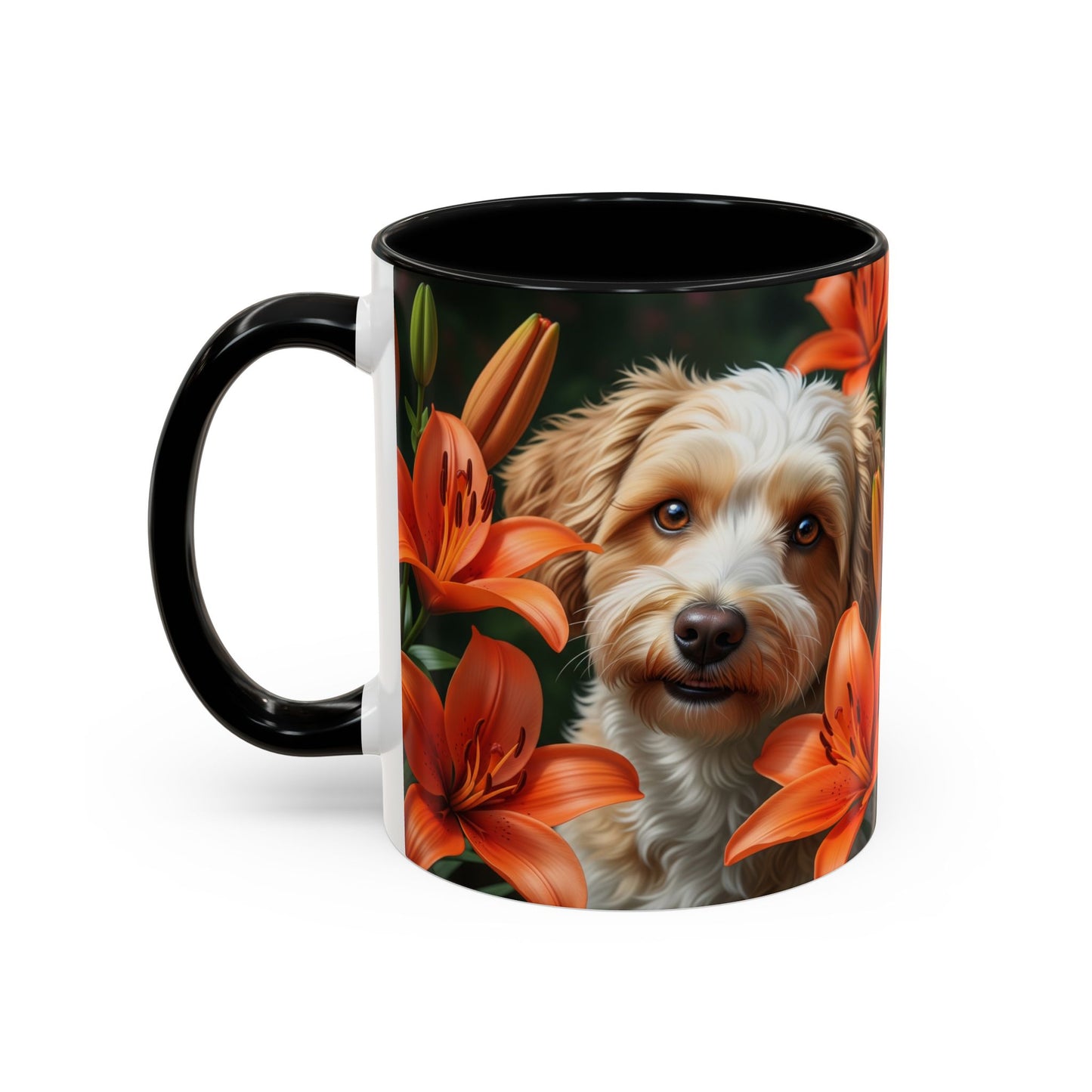 Schnoodle Accent Coffee Mug - Perfect Gift for Dog Lovers