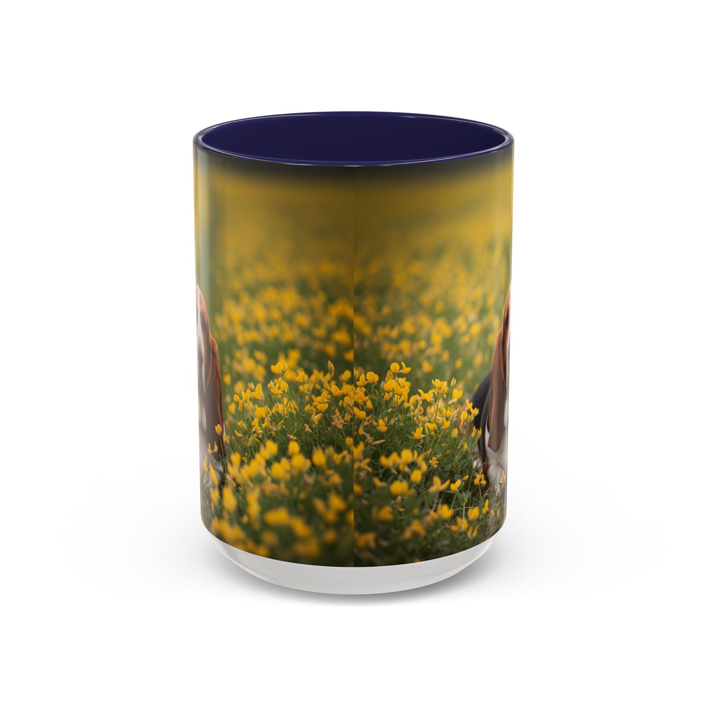 Basset Hound Accent Coffee Mug - Perfect Gift for Dog Lovers