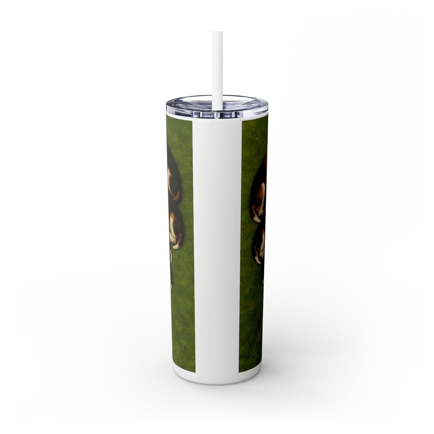 Beagle puppies Tumbler with Straw, 20oz