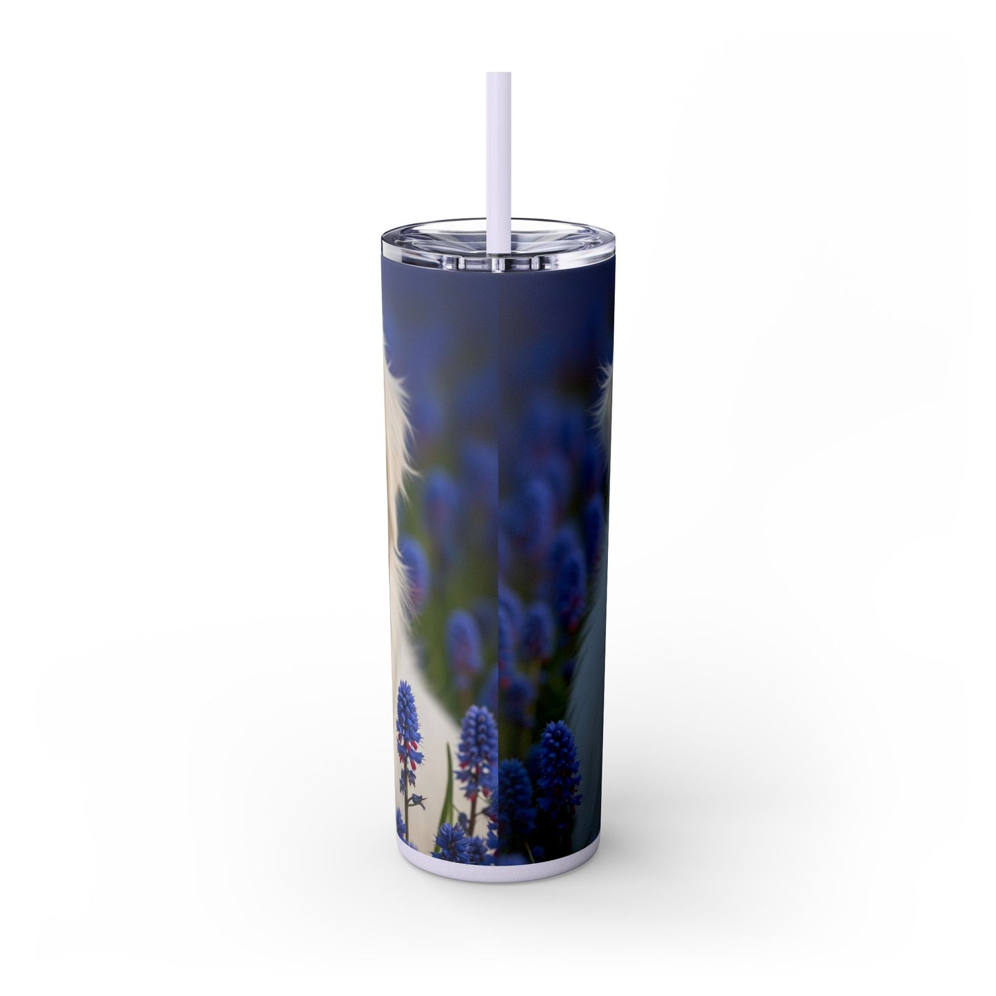 Portuguese Sheepdog Tumbler with Straw, 20oz