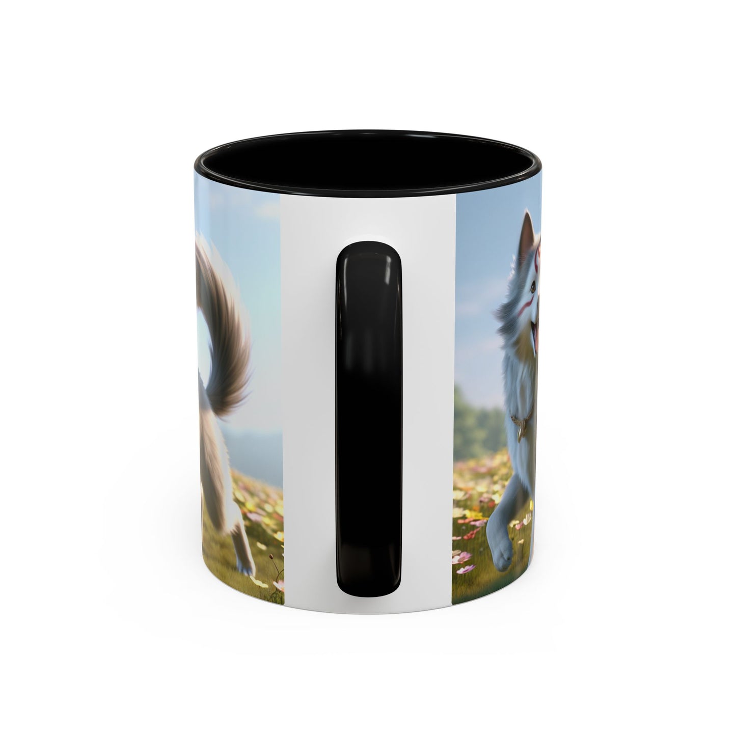 Cadabomb Okami Accent Coffee Mug - Perfect Gift for Dog Lovers