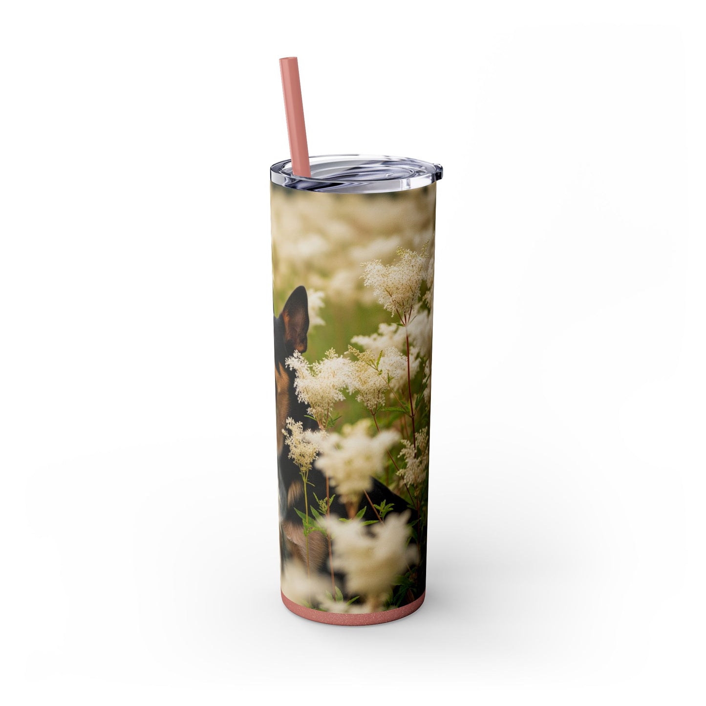 Lancashire Heeler Tumbler with Straw, 20oz