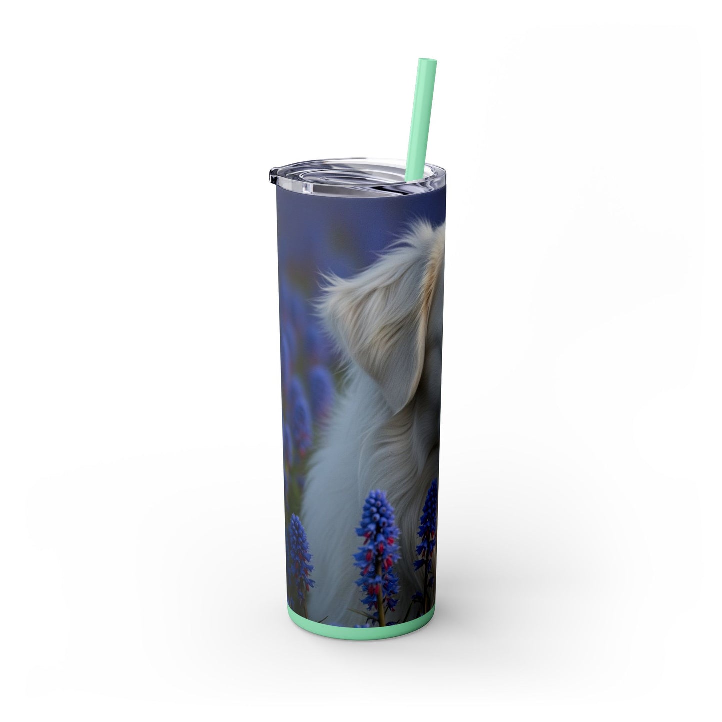 Portuguese Sheepdog Tumbler with Straw, 20oz
