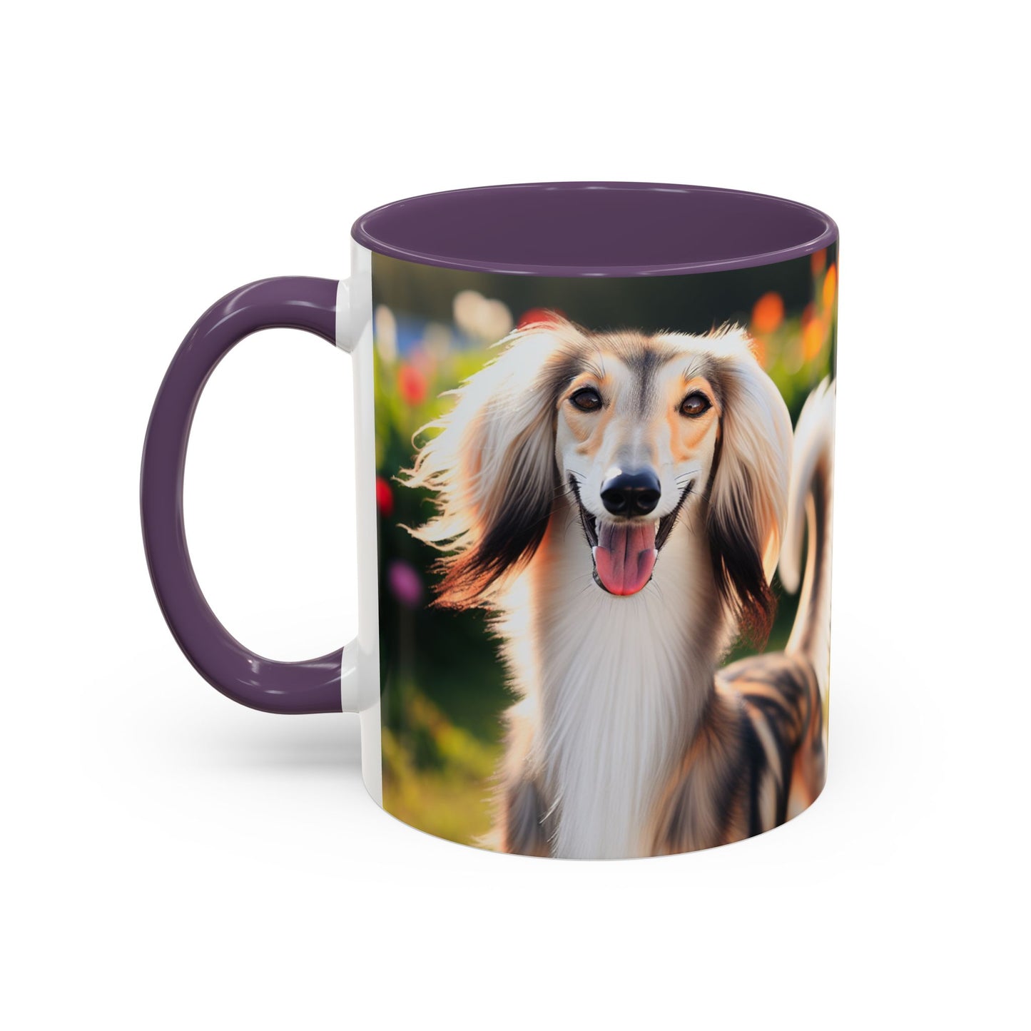Saluki Accent Coffee Mug - Perfect Gift for Dog Lovers