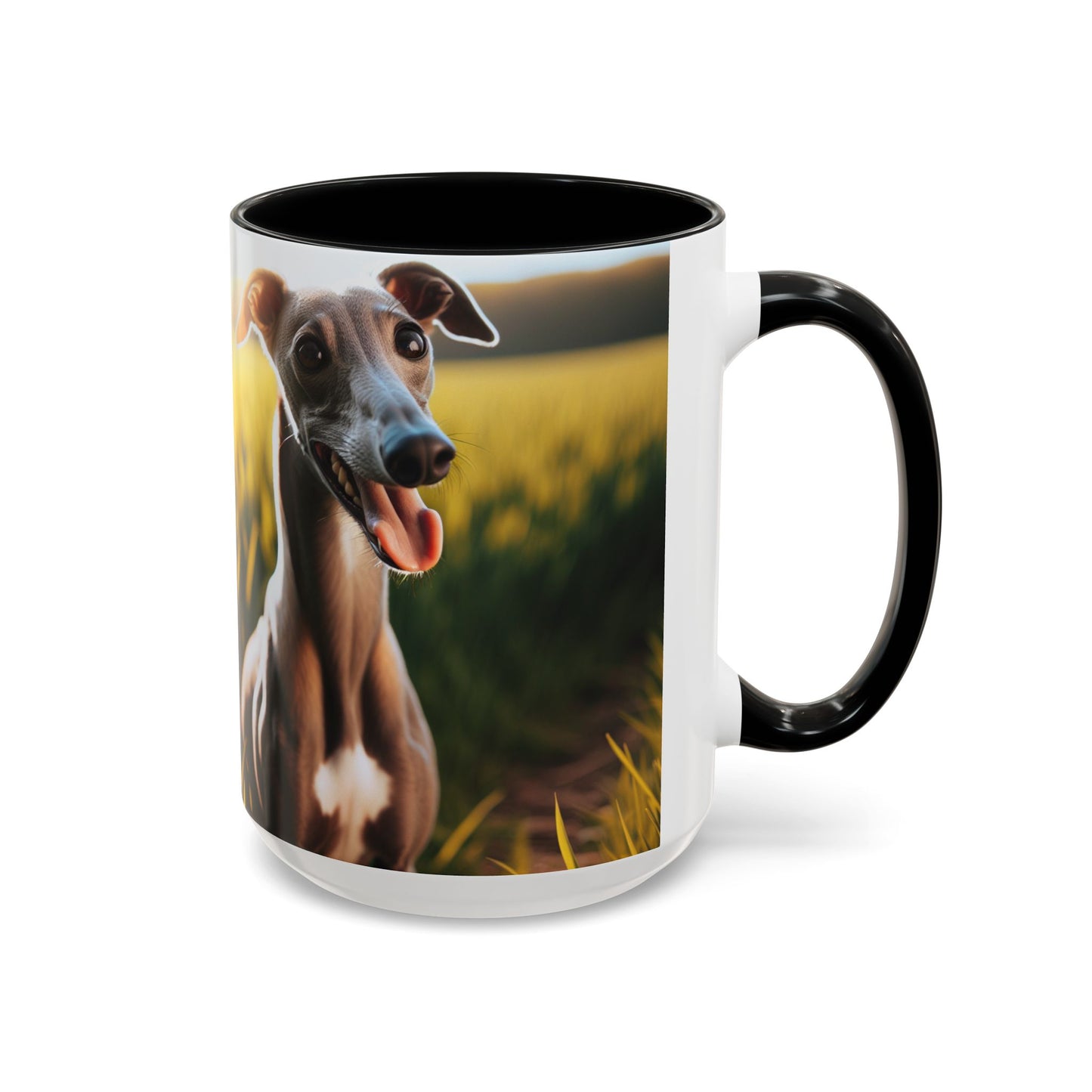 Greyhound Accent Coffee Mug - Perfect Gift for Dog Lovers