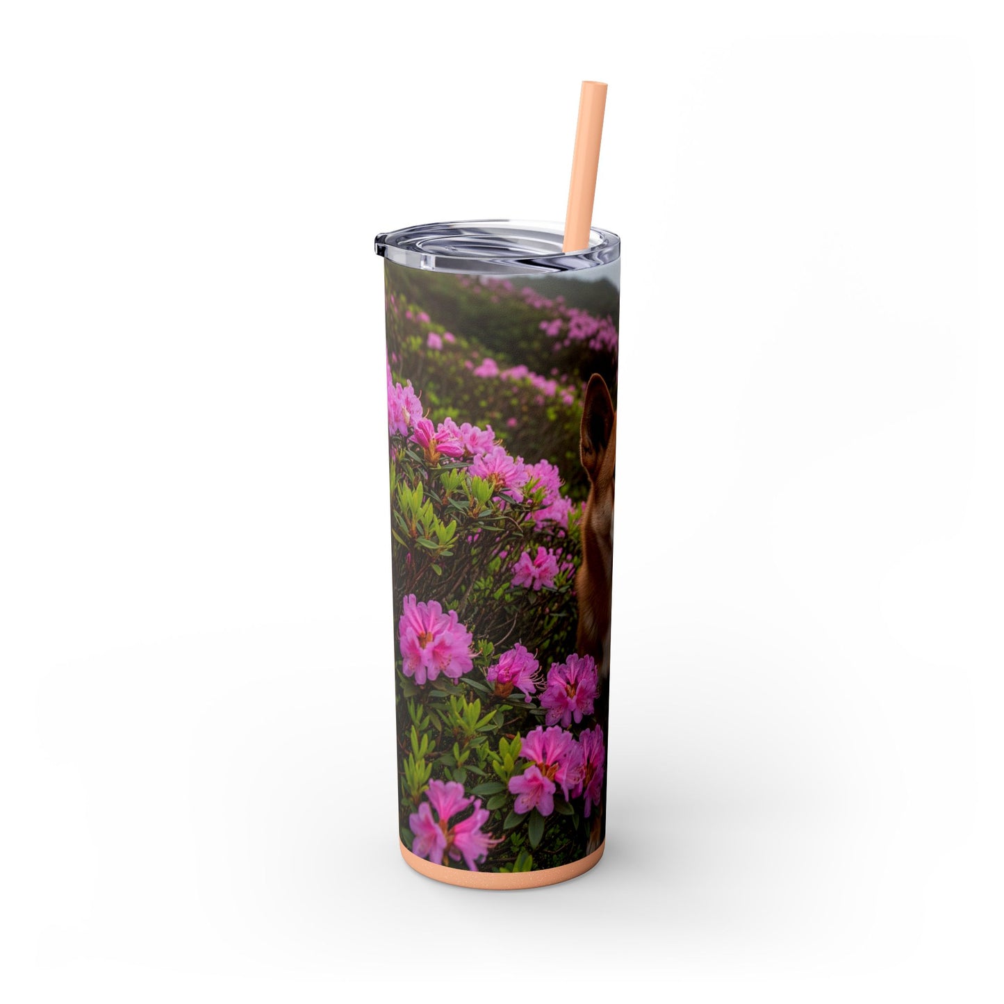 Taiwan Dog Tumbler with Straw, 20oz