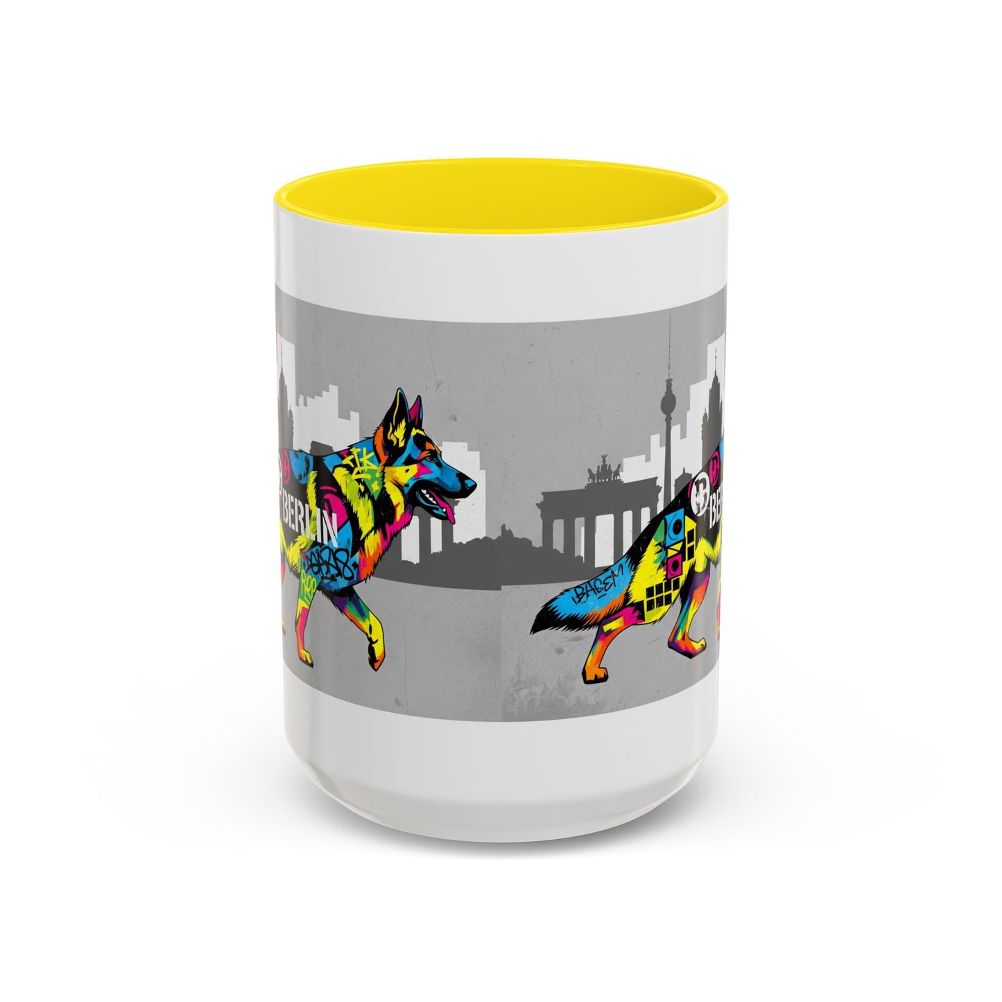 German Shepherd Accent Coffee Mug - Perfect Gift for Dog Lovers