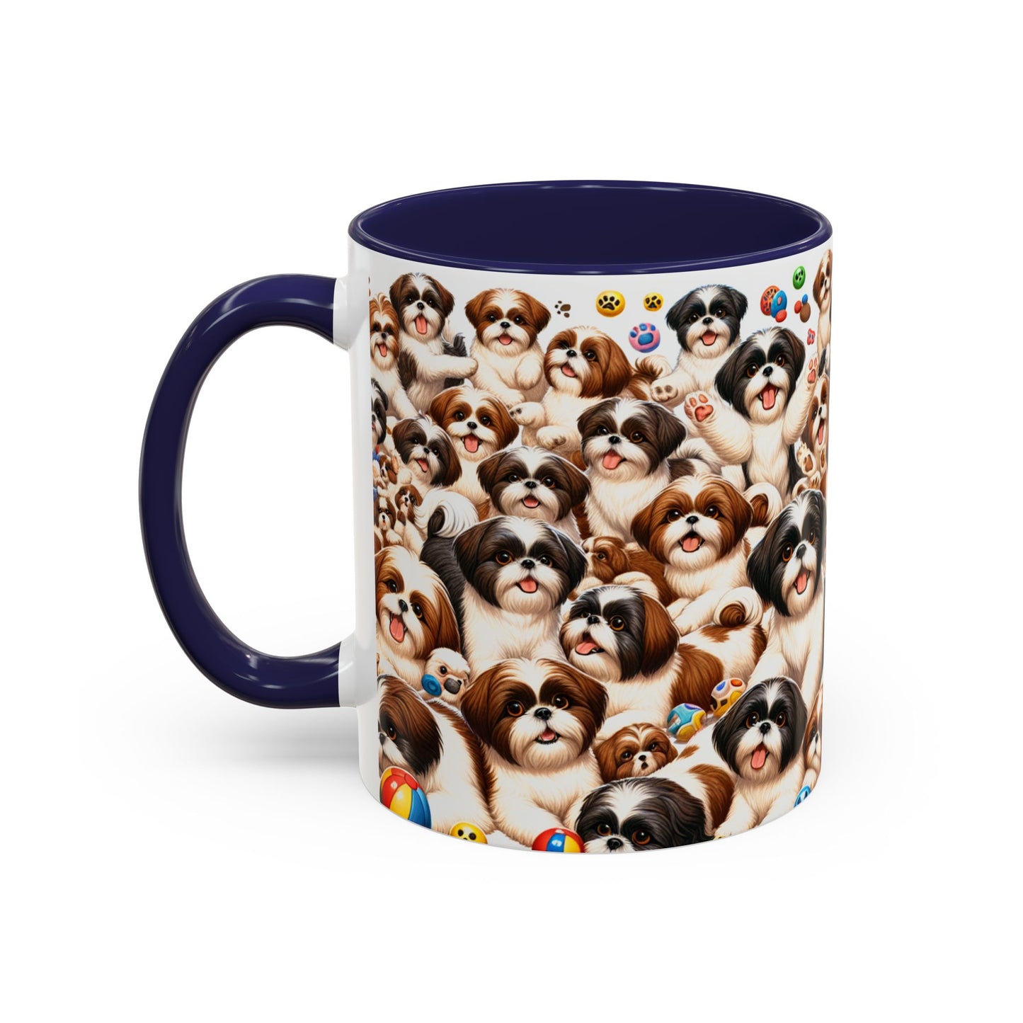 Shih Tzu Accent Coffee Mug - Perfect Gift for Dog Lovers