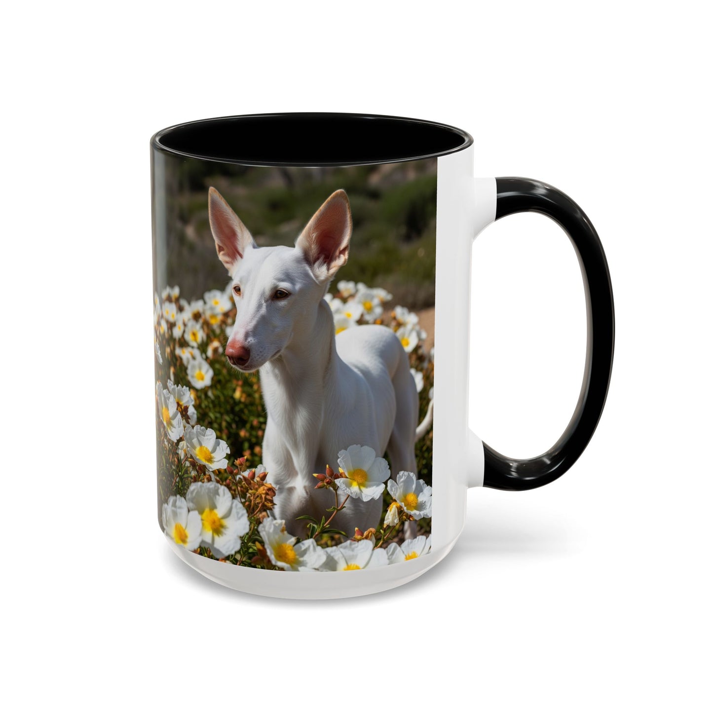 Ibizan Hound Accent Coffee Mug - Perfect Gift for Dog Lovers